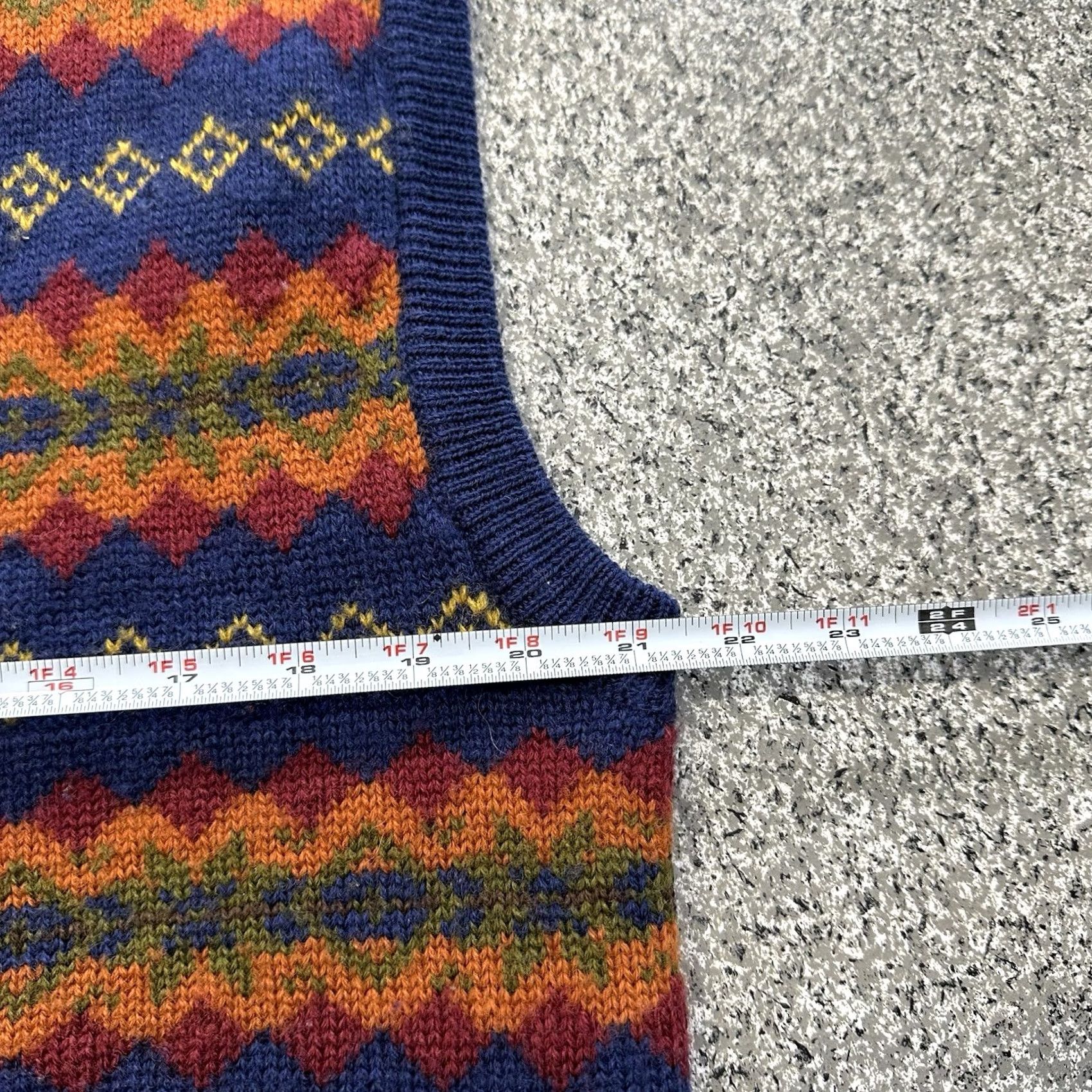 Vintage VINTAGE River Trader Merino Wool Sweater Vest Womens L Southwest Aztec Button Up Vest Size L / US 10 / IT 46 - 4 Thumbnail