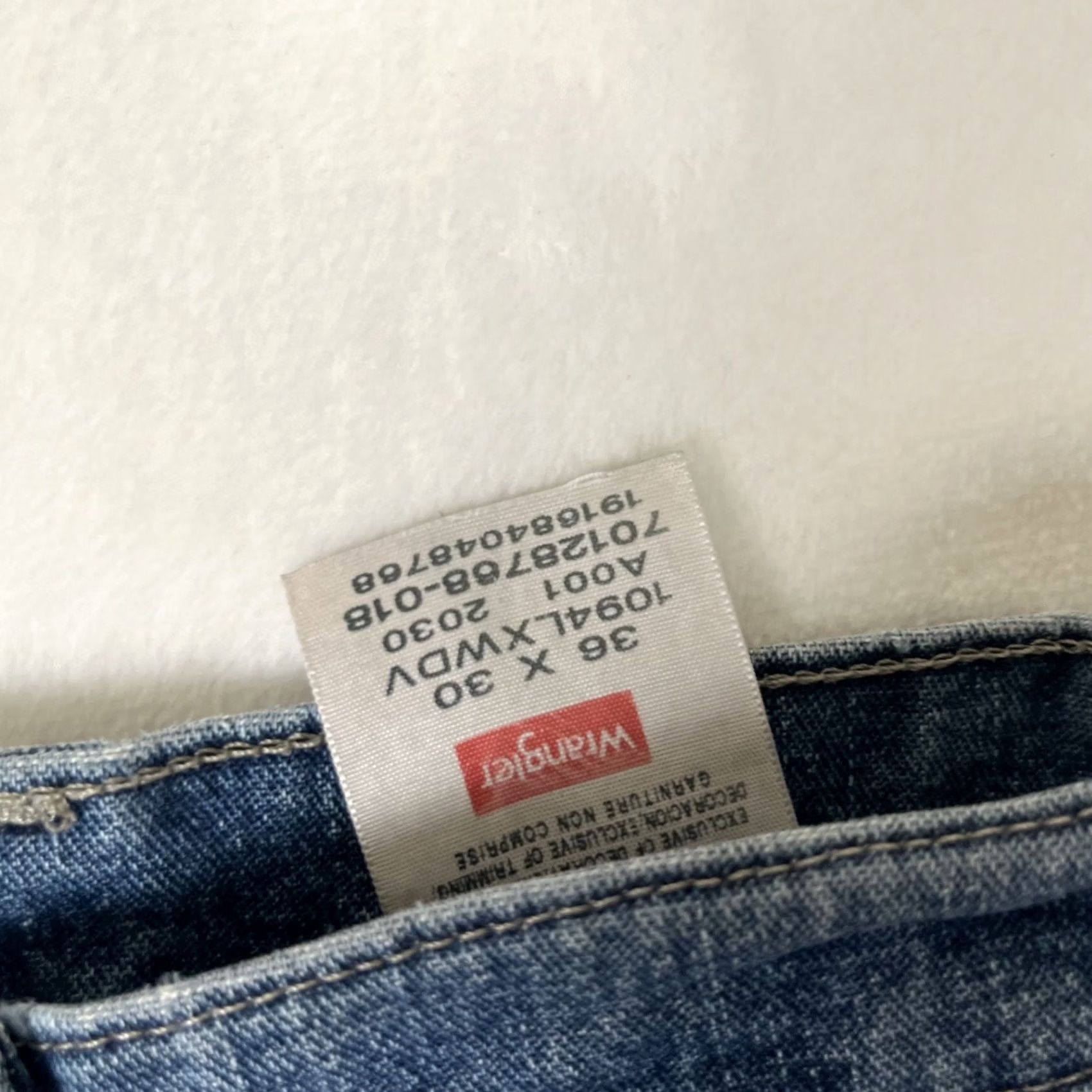 Wrangler Wrangler Carpenter Jeans Workwear Men’s Pants 36x30 Y2K Blue Denim Size US 36 / EU 52 - 7 Thumbnail