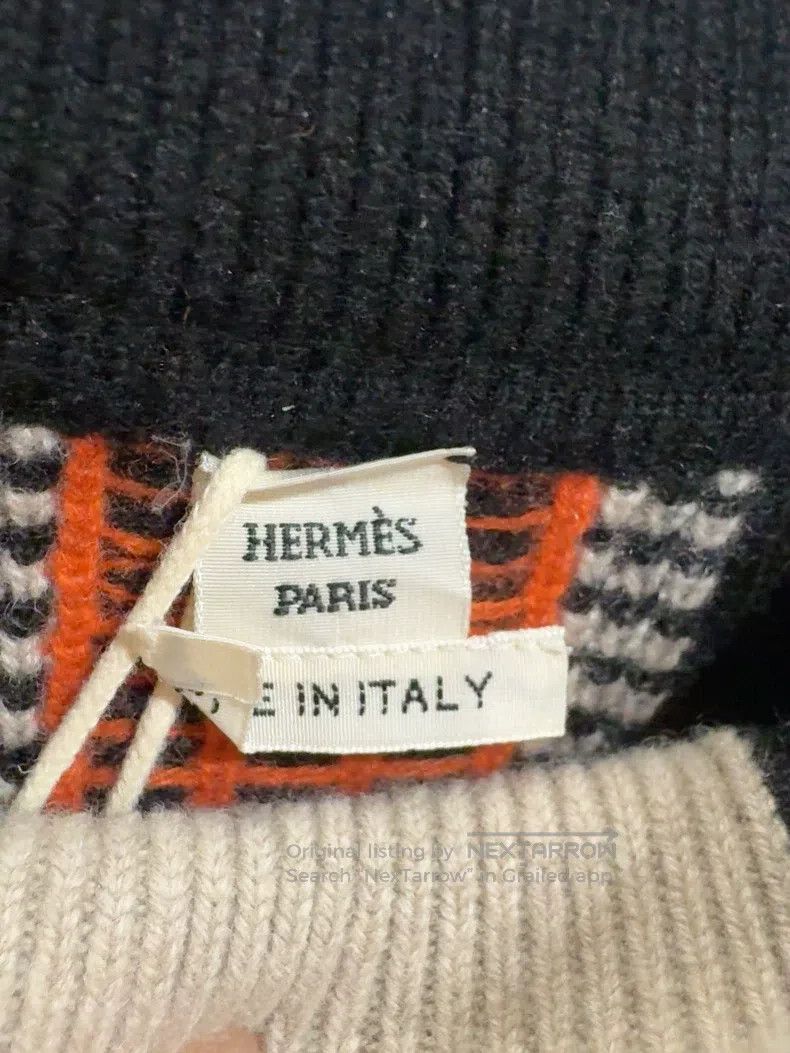 Hermes Hermes Color block sweater Size XS / US 0-2 / IT 36-38 - 2 Thumbnail