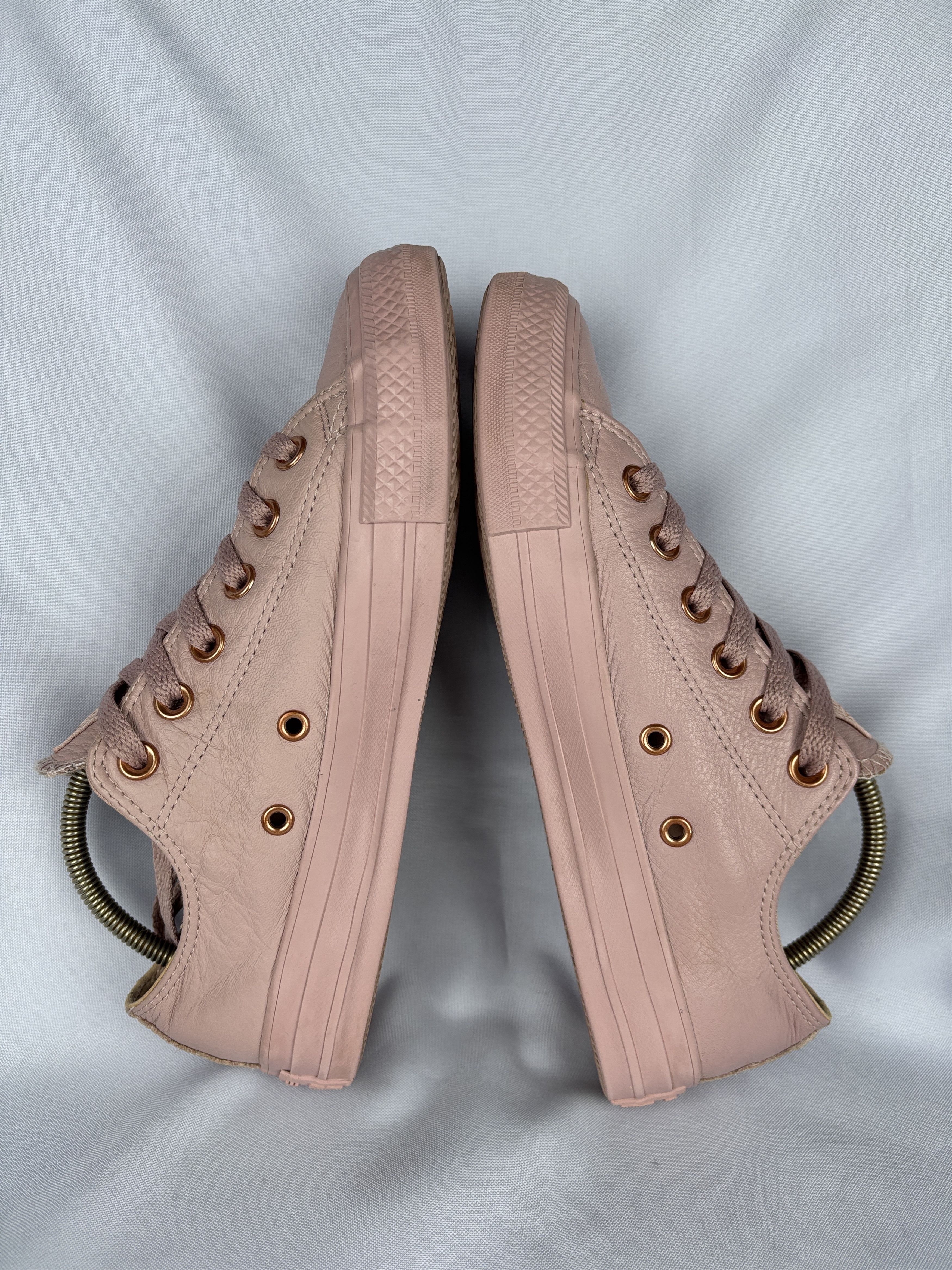 Converse Converse Chuck Taylor Leather Rose Pink Shoes Size US 7 / IT 37 - 7 Thumbnail