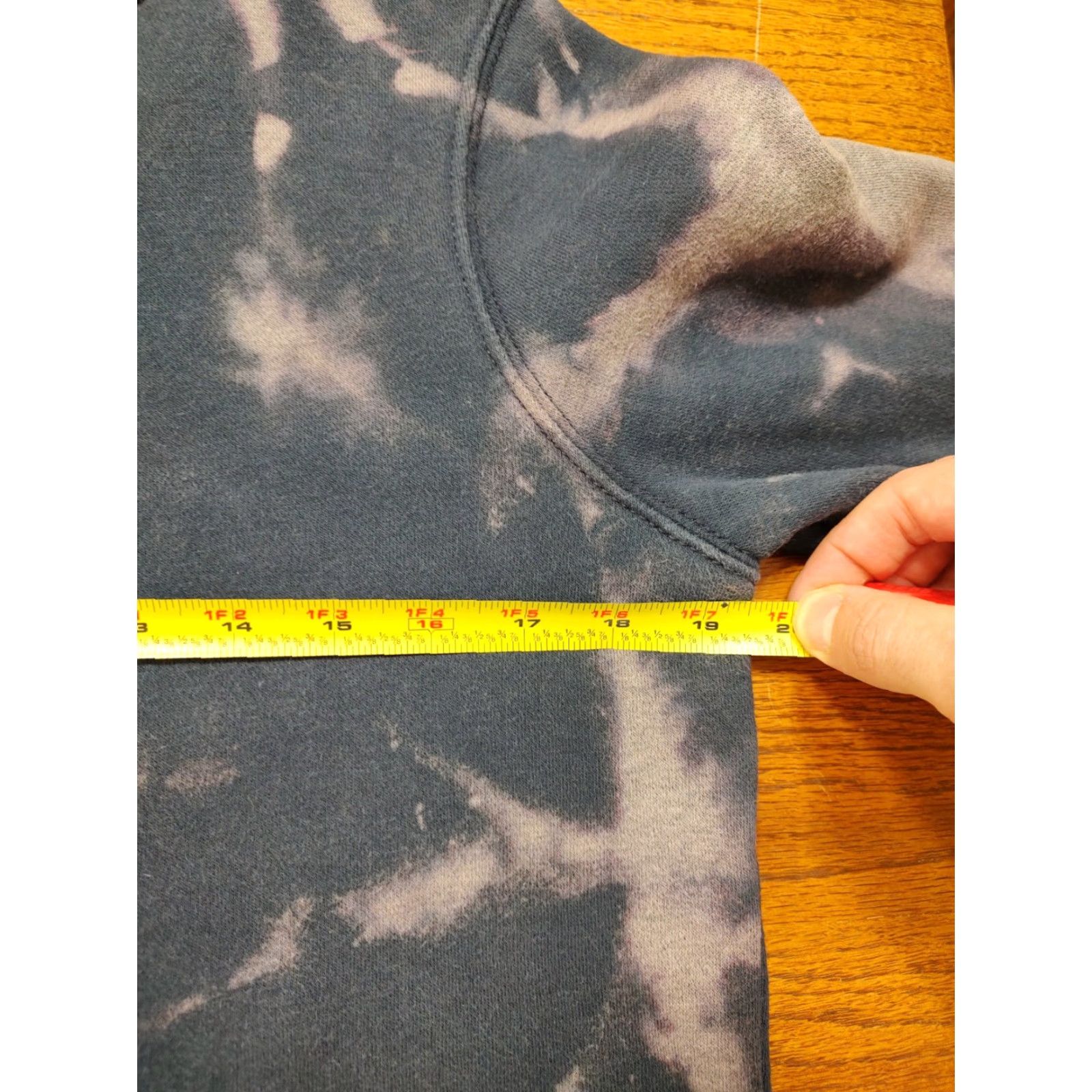 Carhartt VINTAGE Carhartt Womens XS Full Zip Hoodie Sweatshirt Acid Wash Tie Dye Blue 1 Of 1 Size XS / US 0-2 / IT 36-38 - 7 Thumbnail