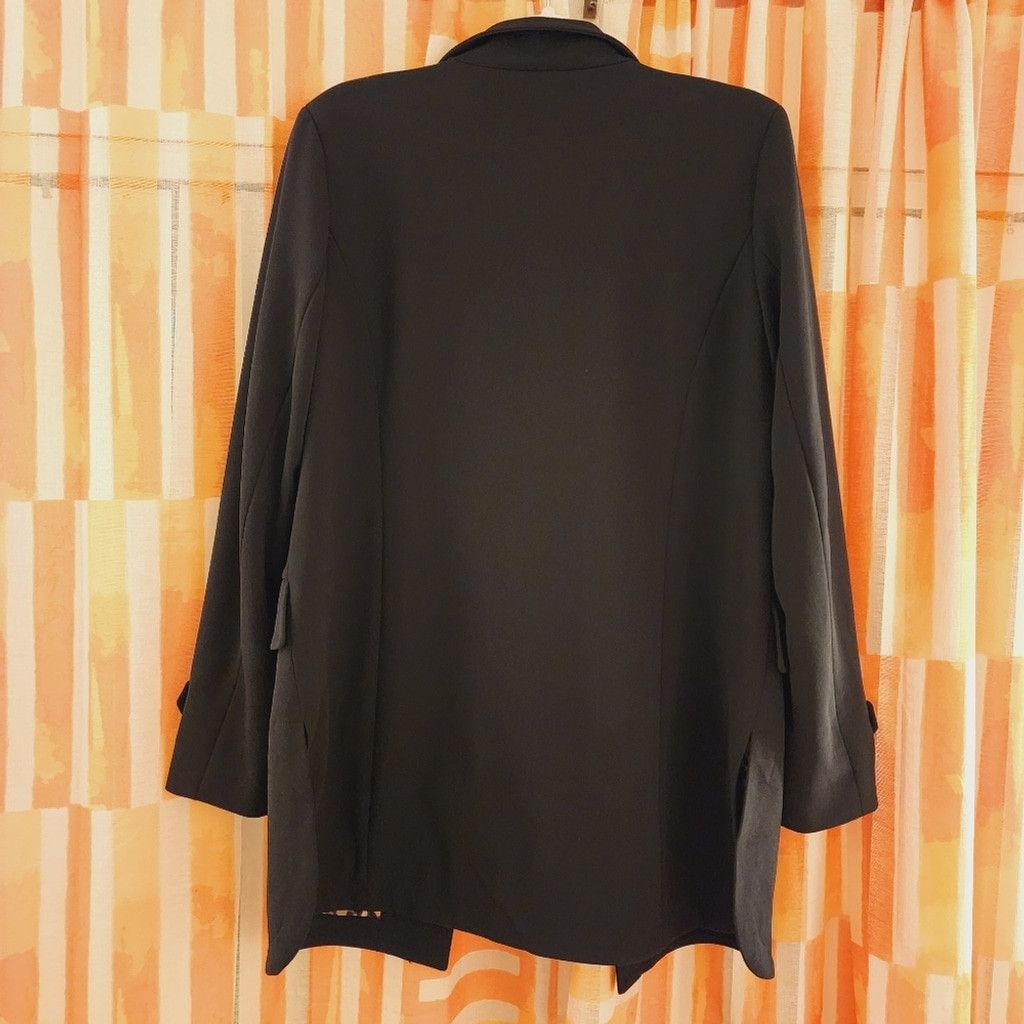Other NWOT Dennis Basso - Luxe Crepe Snap- Front Jacket Size L / US 10 / IT 46 - 5 Thumbnail