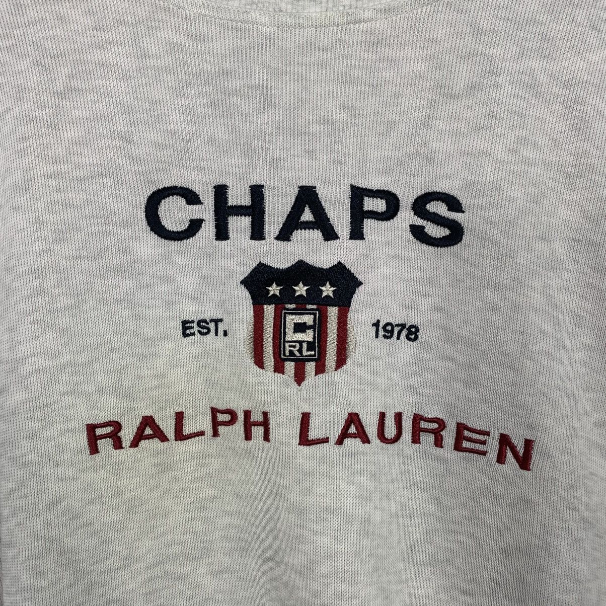 Chaps Ralph Lauren Vintage Chaps Ralph Lauren Big Logo Crewneck Sweatshirt Size US L / EU 52-54 / 3 - 10 Thumbnail