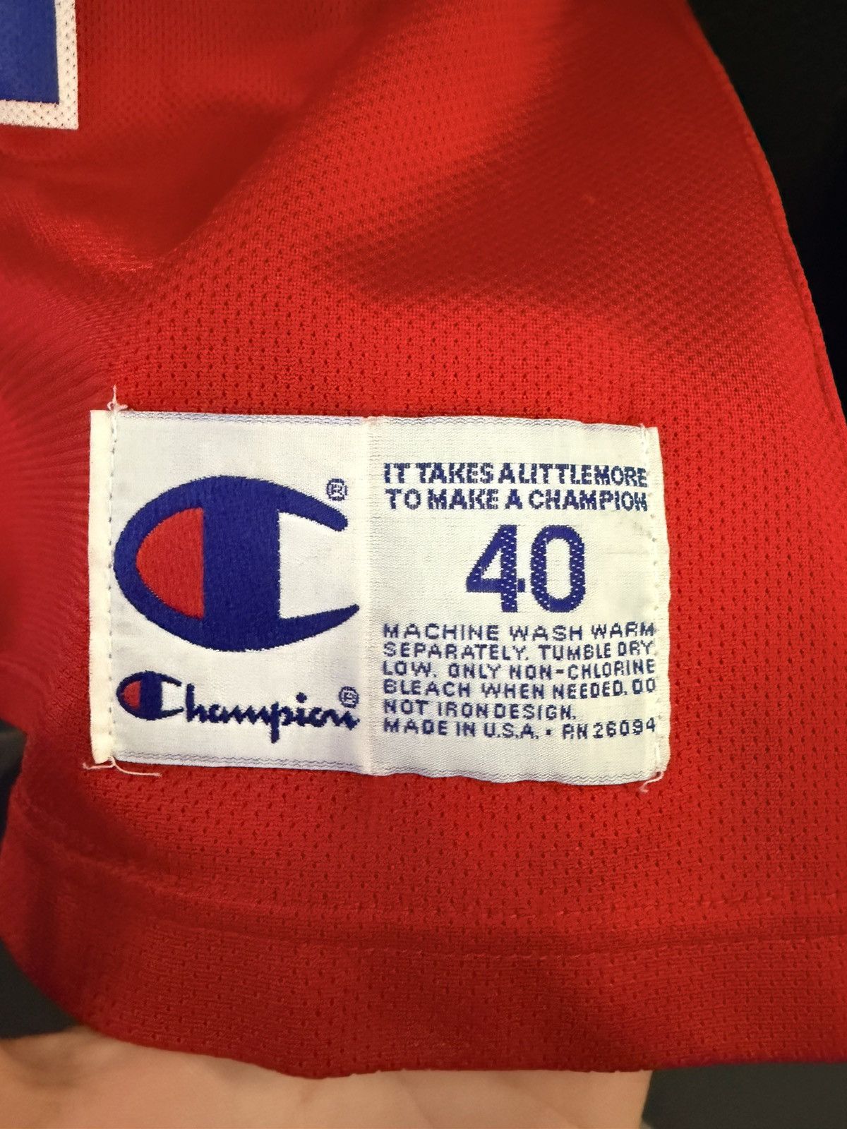 Champion Chris Webber Washington bullets #2 jersey Size US L / EU 52-54 / 3 - 3 Thumbnail