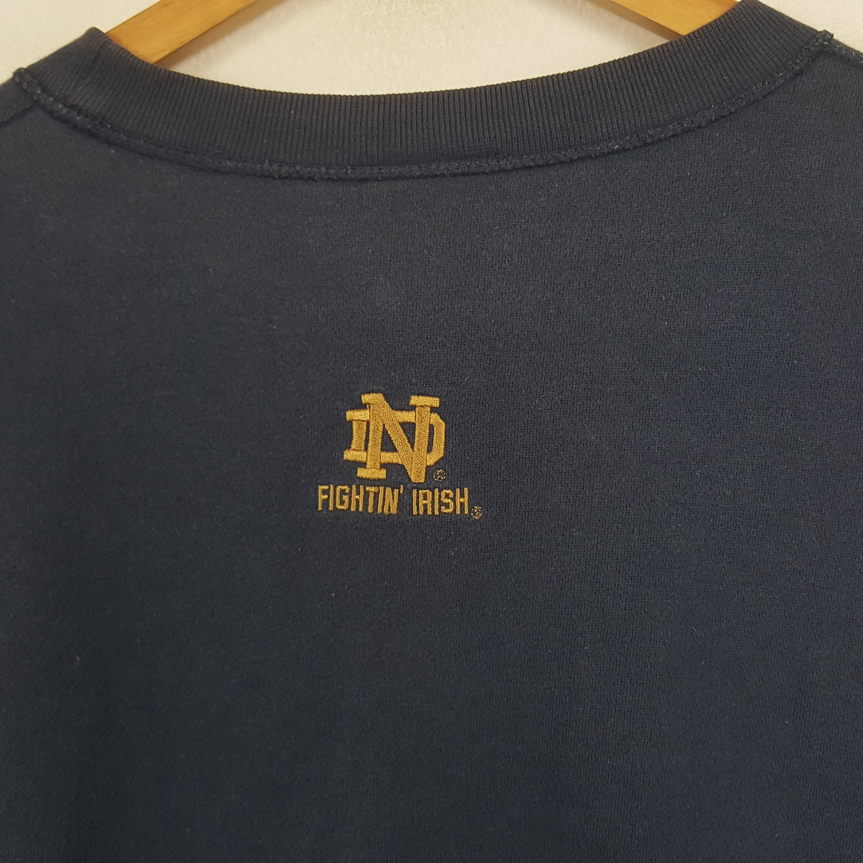 Lee × Vintage Vintage University Of Notre Dame American Sweatshirt Size US XXL / EU 58 / 5 - 4 Thumbnail