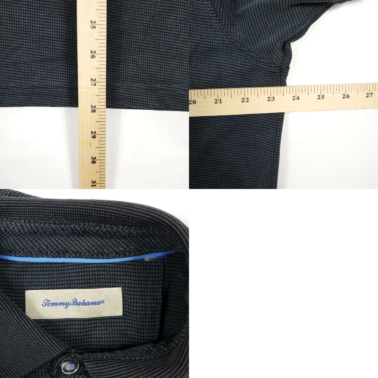 Tommy Bahama Tommy Bahama Gray Marlin Logo Mens Short Sleeve Polo Shirt Size Large - DAMAGED - Boxed Original Title Size US L / EU 52-54 / 3 - 8 Thumbnail