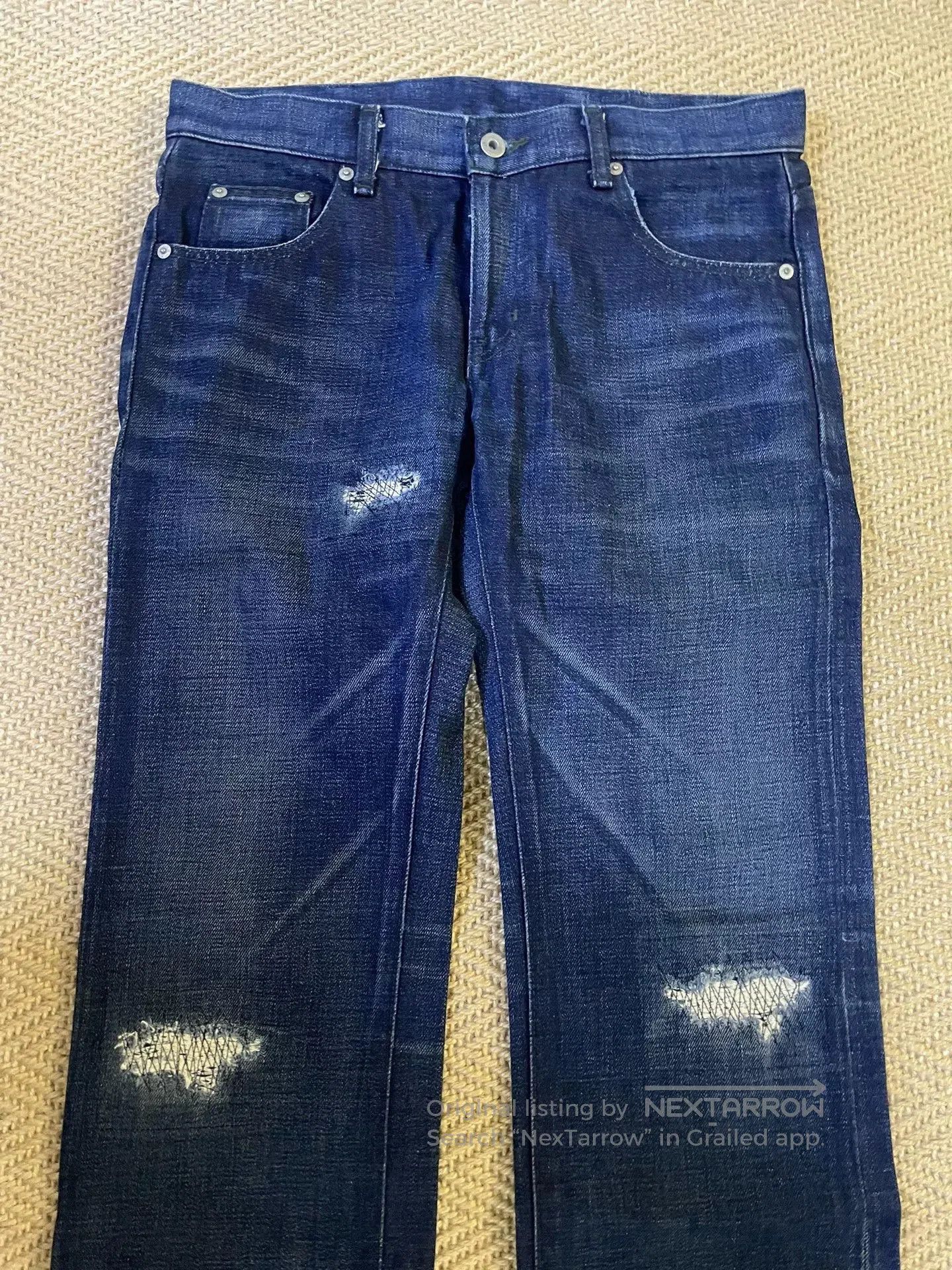 Neighborhood NEIGHBORHOOD Early Distressed Denim Jeans. Size US 41 - 3 Thumbnail