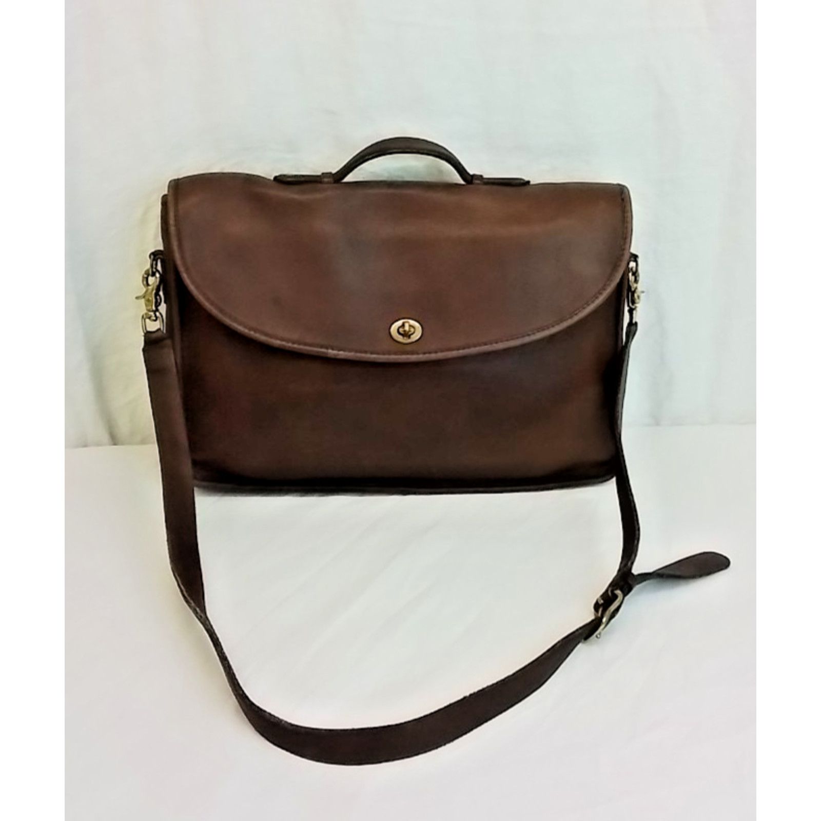 Coach Coach Leather Lexington Briefcase Messenger Mahogany VTG 90s Size ONE SIZE - 3 Thumbnail
