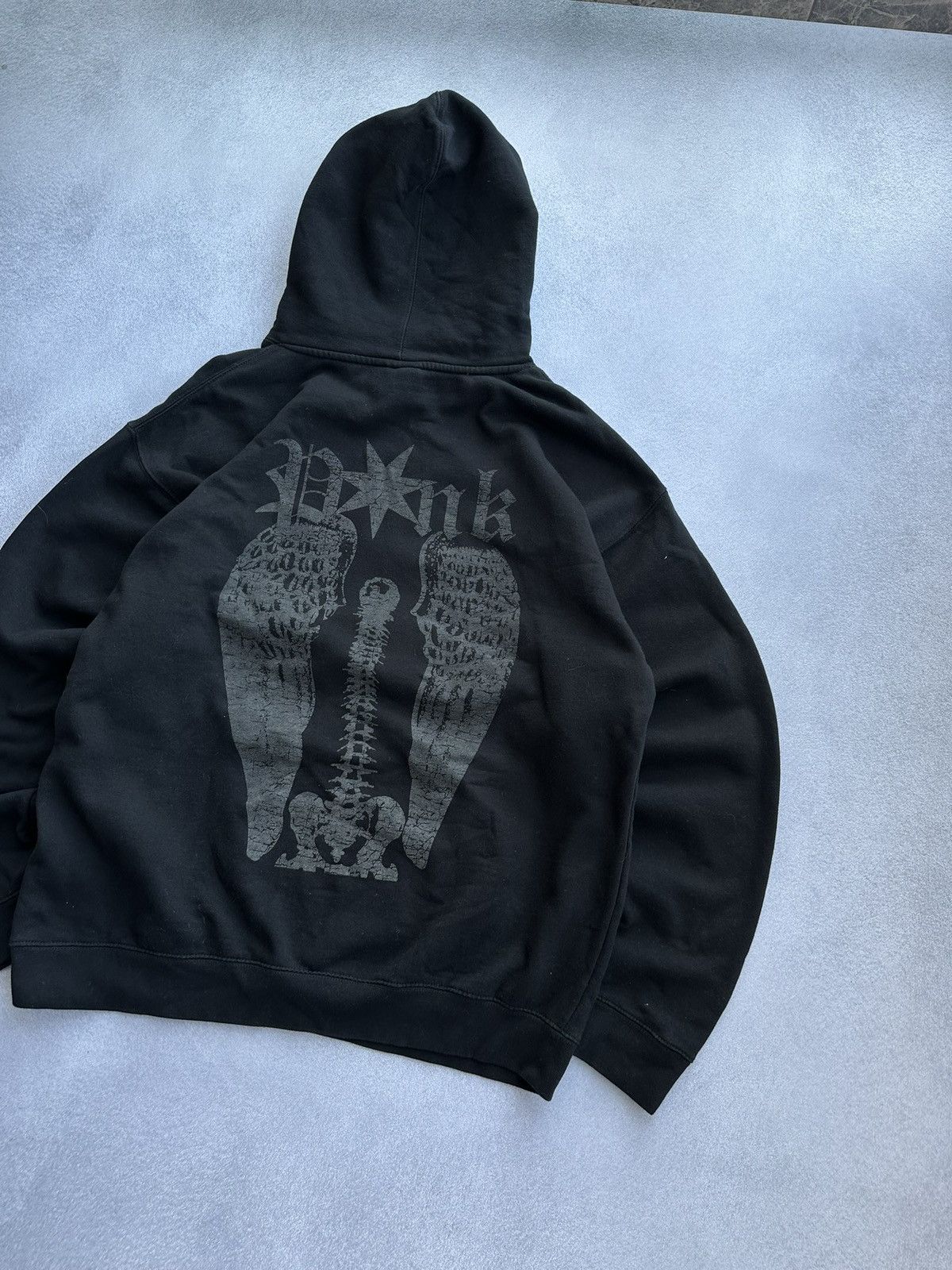 Young Thug Young Thug YSL Records Punk Angel Skeleton Hoodie Black XL Size US XL / EU 56 / 4 - 2 Thumbnail