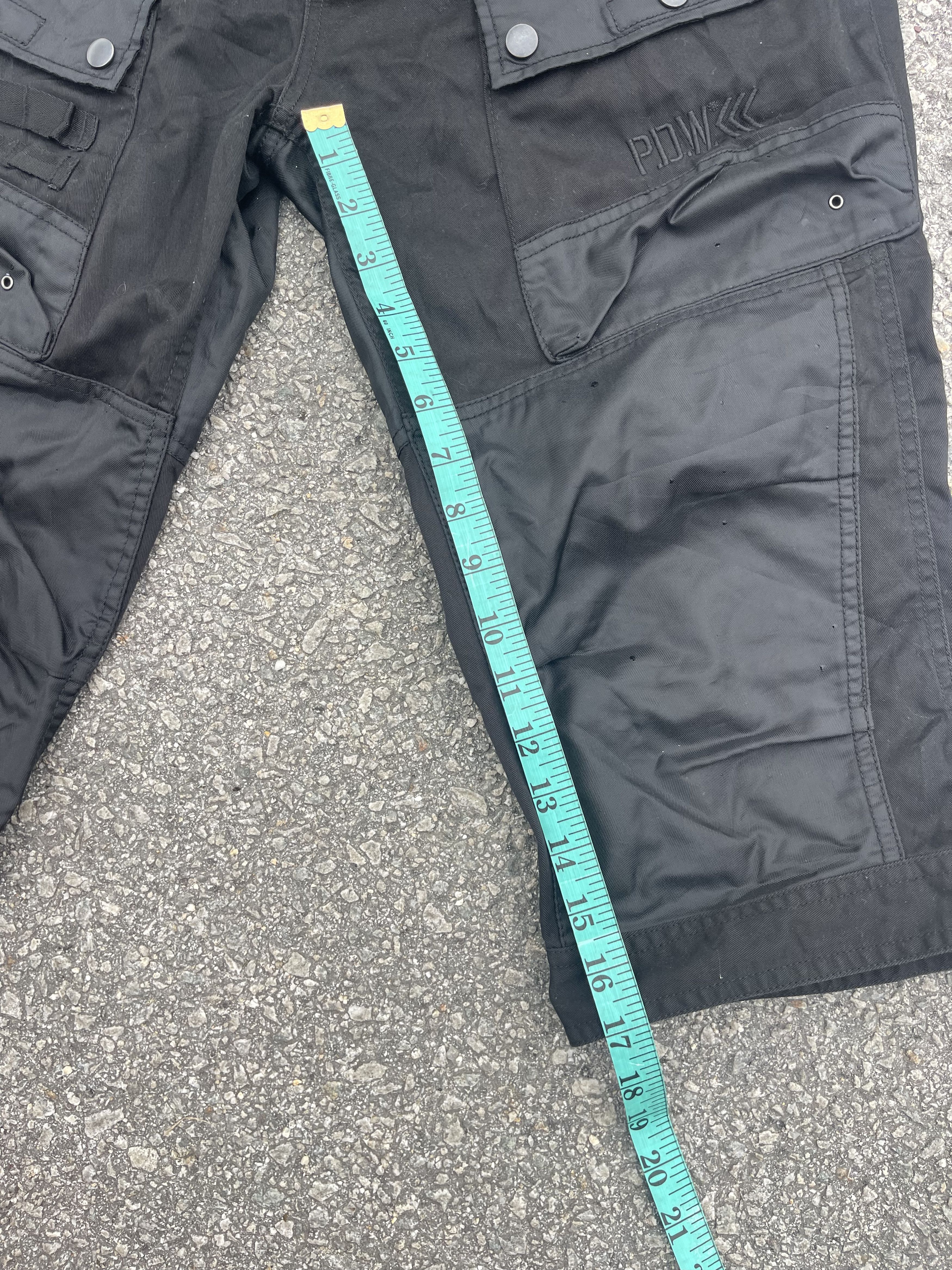 Le Grande Bleu (L.G.B.) Black Tactical Multipocket PDW Trousers Combat Size US 32 / EU 48 - 8 Thumbnail