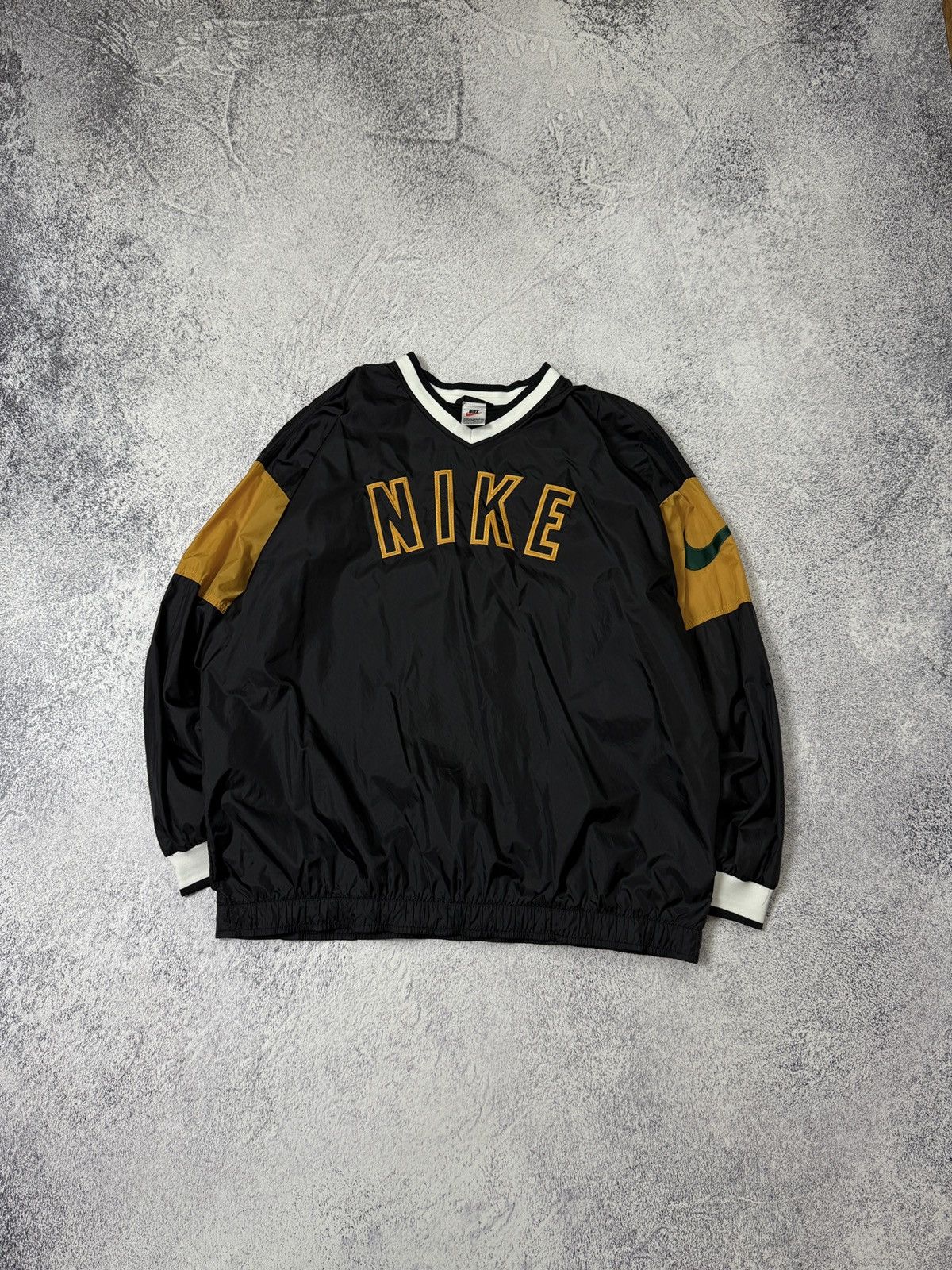 Nike Vintage Nike Nylon Pullover Windbreaker Big Logo 90s Size US XXL / EU 58 / 5 - 1 Thumbnail