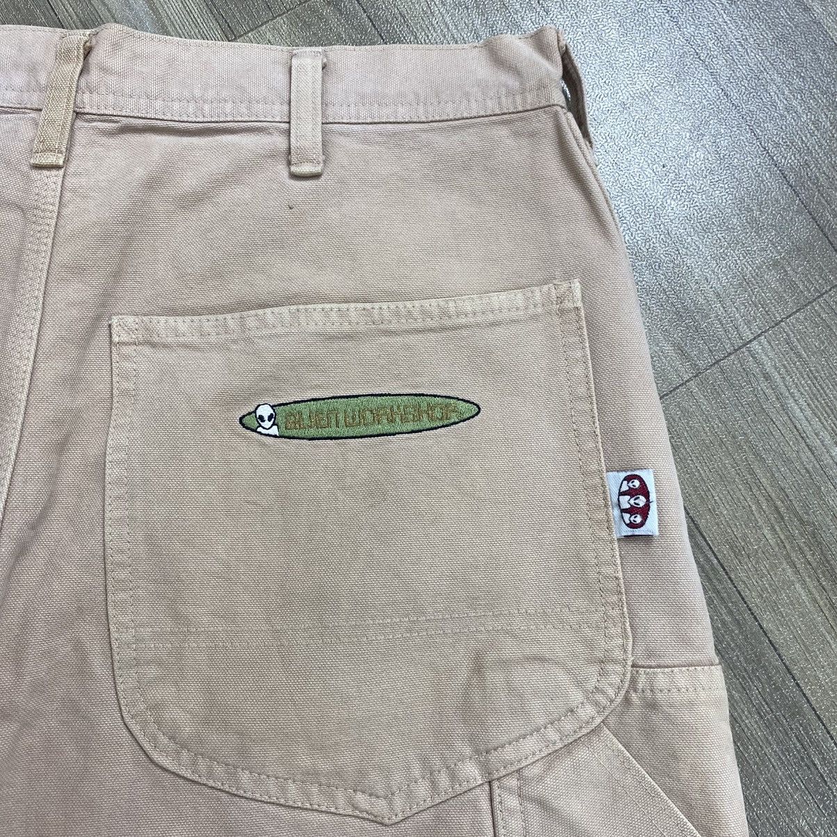 Alien Workshop × Vintage Vintage ALIEN WORKSHOP Carpenter Pants Baggy Size US 32 / EU 48 - 3 Thumbnail