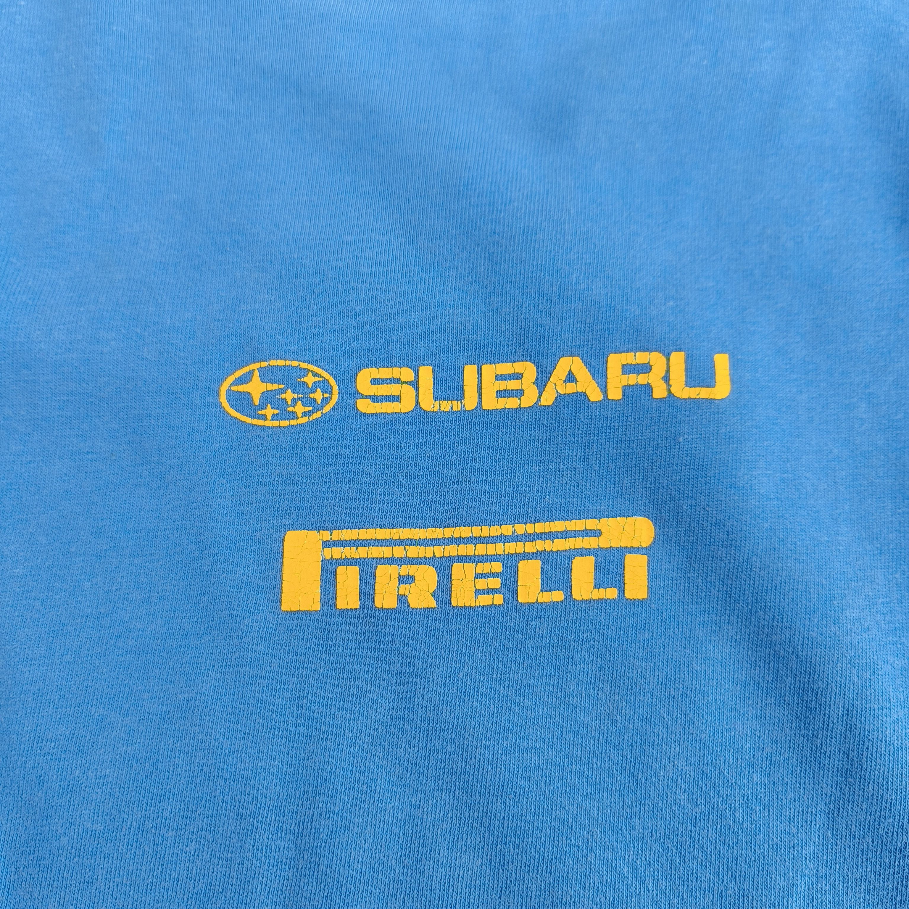 Vintage Vintage Subaru World Rally Racing Team T Shirt Size US M / EU 48-50 / 2 - 4 Thumbnail