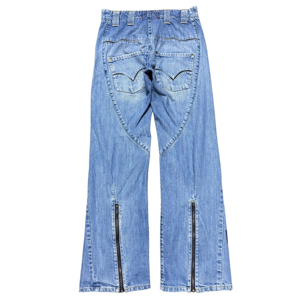 Levi's Vintage Levis Engineered Denim Flare Jeans Ankle Zip Size US 29 - 14 Thumbnail