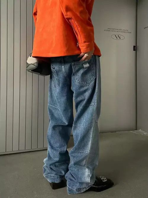 Japanese Brand Retro punk denim pants Size US 32 / EU 48 - 5 Thumbnail