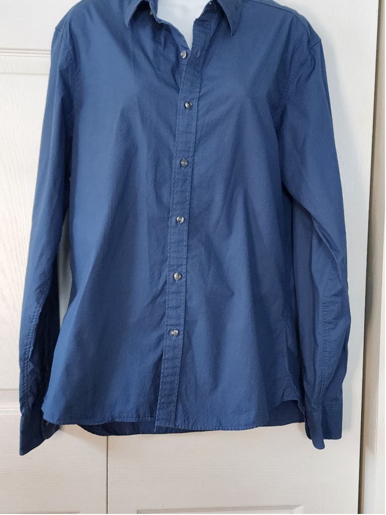 Michael Kors Men's Michael Kors Shirt, M, Blue Size US M / EU 48-50 / 2 - 1 Thumbnail