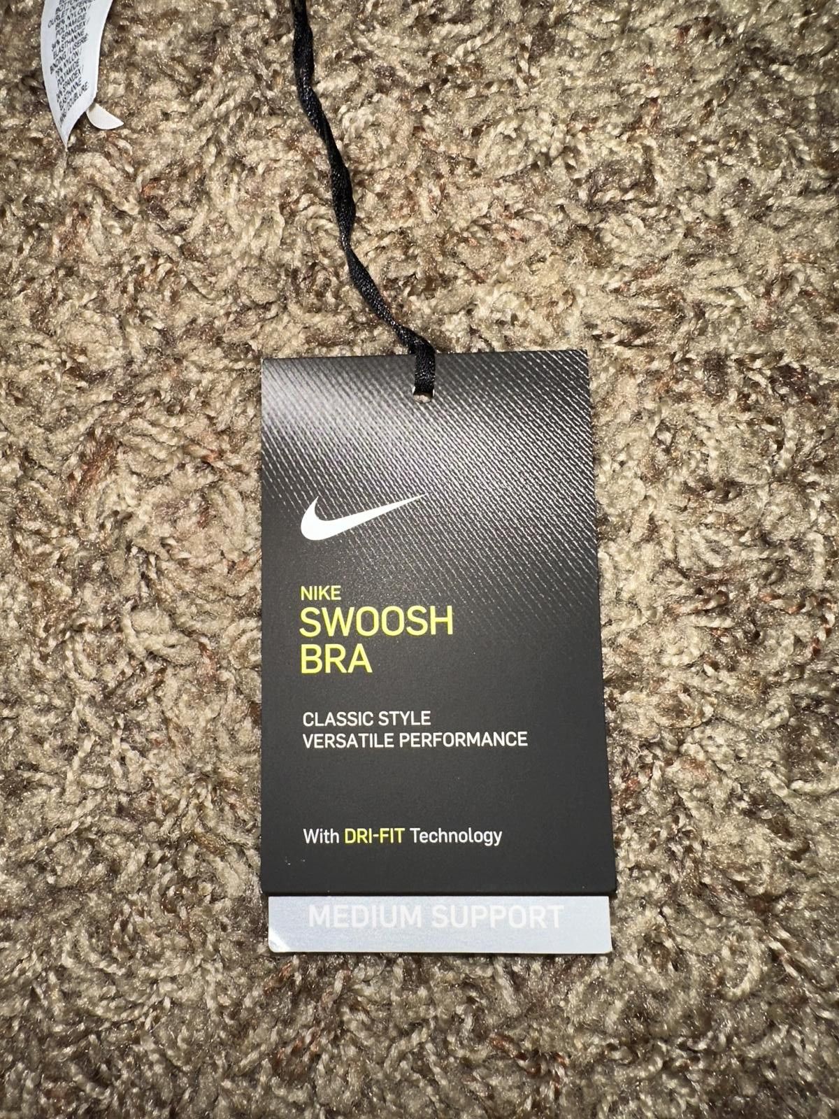 Nike Nike Women's Dri-Fit Swoosh Ultrabreathe Sports Bra Size ONE SIZE - 7 Thumbnail