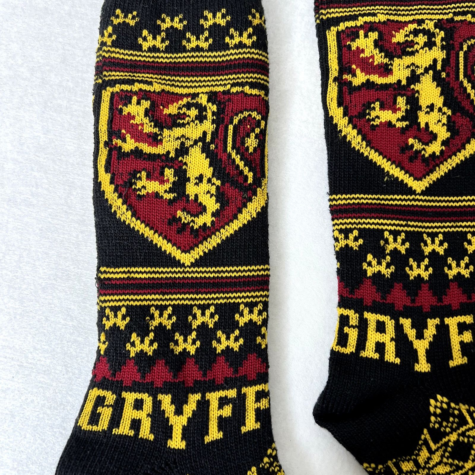 Other Harry Potter Gryffindor Crew Socks Size ONE SIZE - 3 Thumbnail