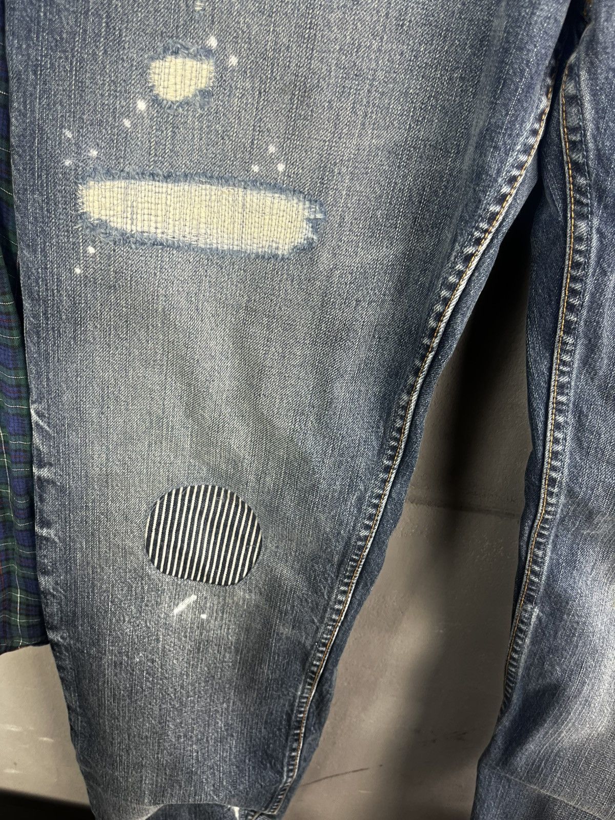 Nudie Jeans Nudie Jeans co denim distressed pants Size US 34 / EU 50 - 8 Thumbnail