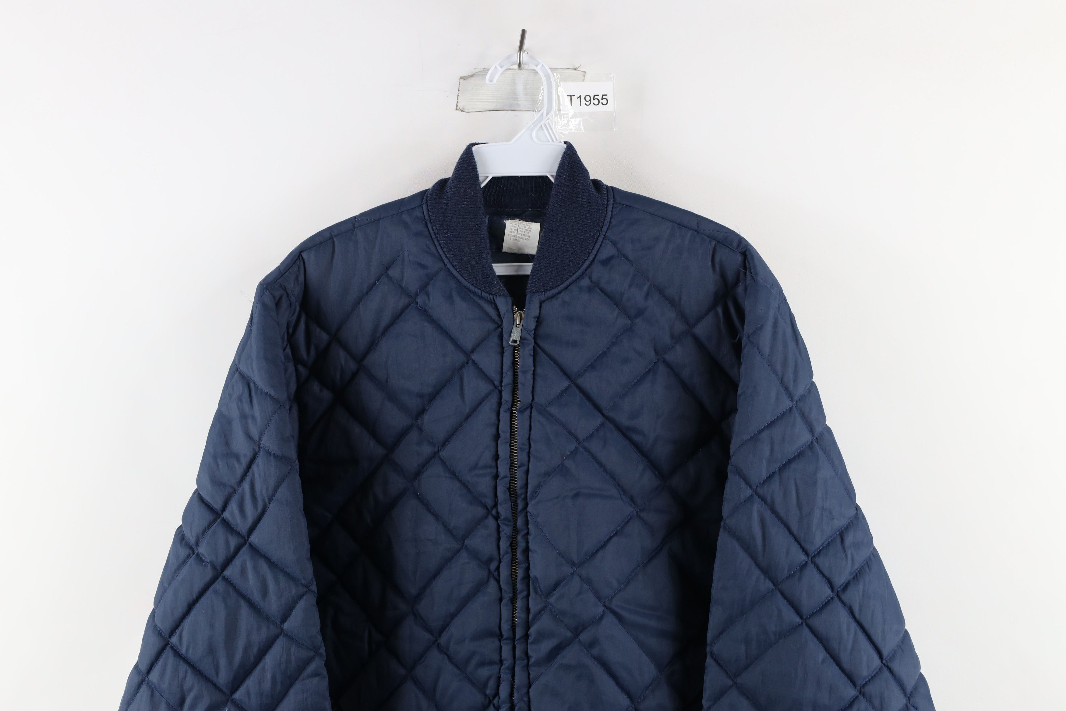 Vintage Vintage 70s OshKosh B'Gosh Quilted Work Jacket Blue USA