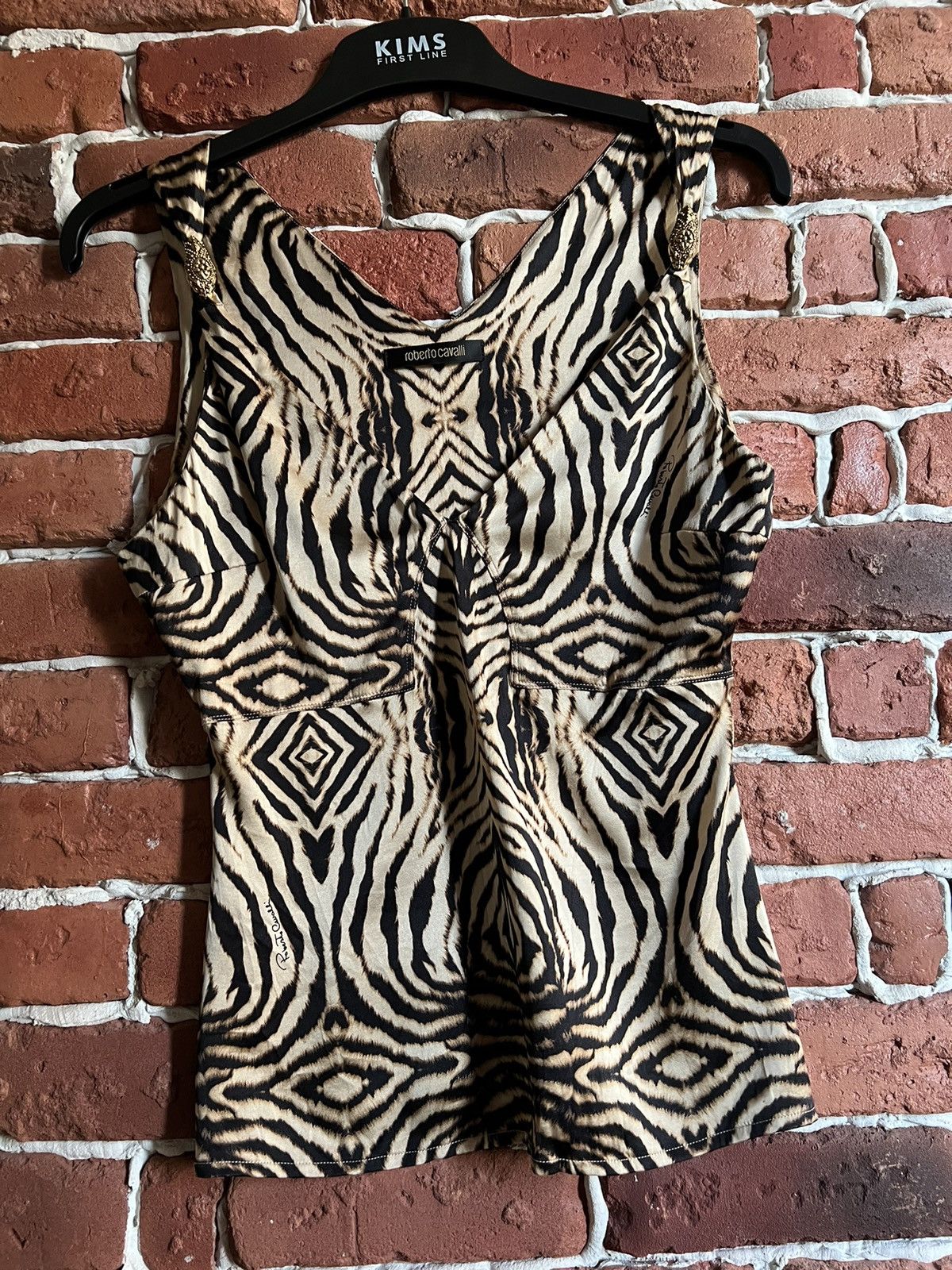 Roberto Cavalli Roberto Cavalli Silk top Size S / US 4 / IT 40 - 1 Thumbnail