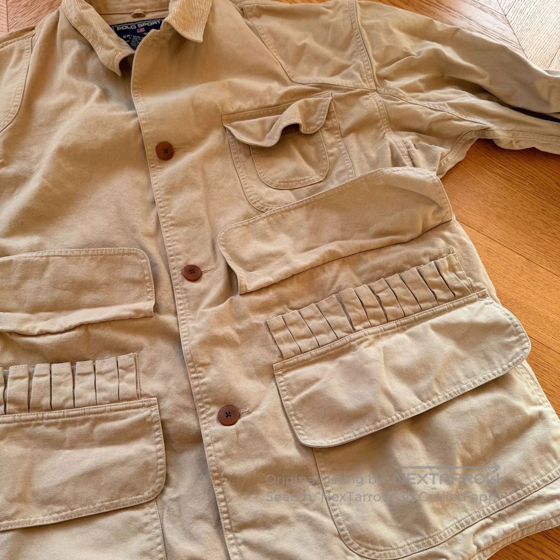 RLX Ralph Lauren Vintage Outdoor Canvas Jacket. Size US XL / EU 56 / 4 - 3 Thumbnail