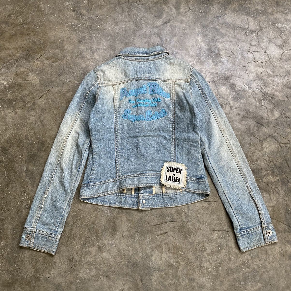 Angel Blue 2000s Angel Blue Super Label Denim Jacket Size US XXS / EU 40 - 2 Thumbnail