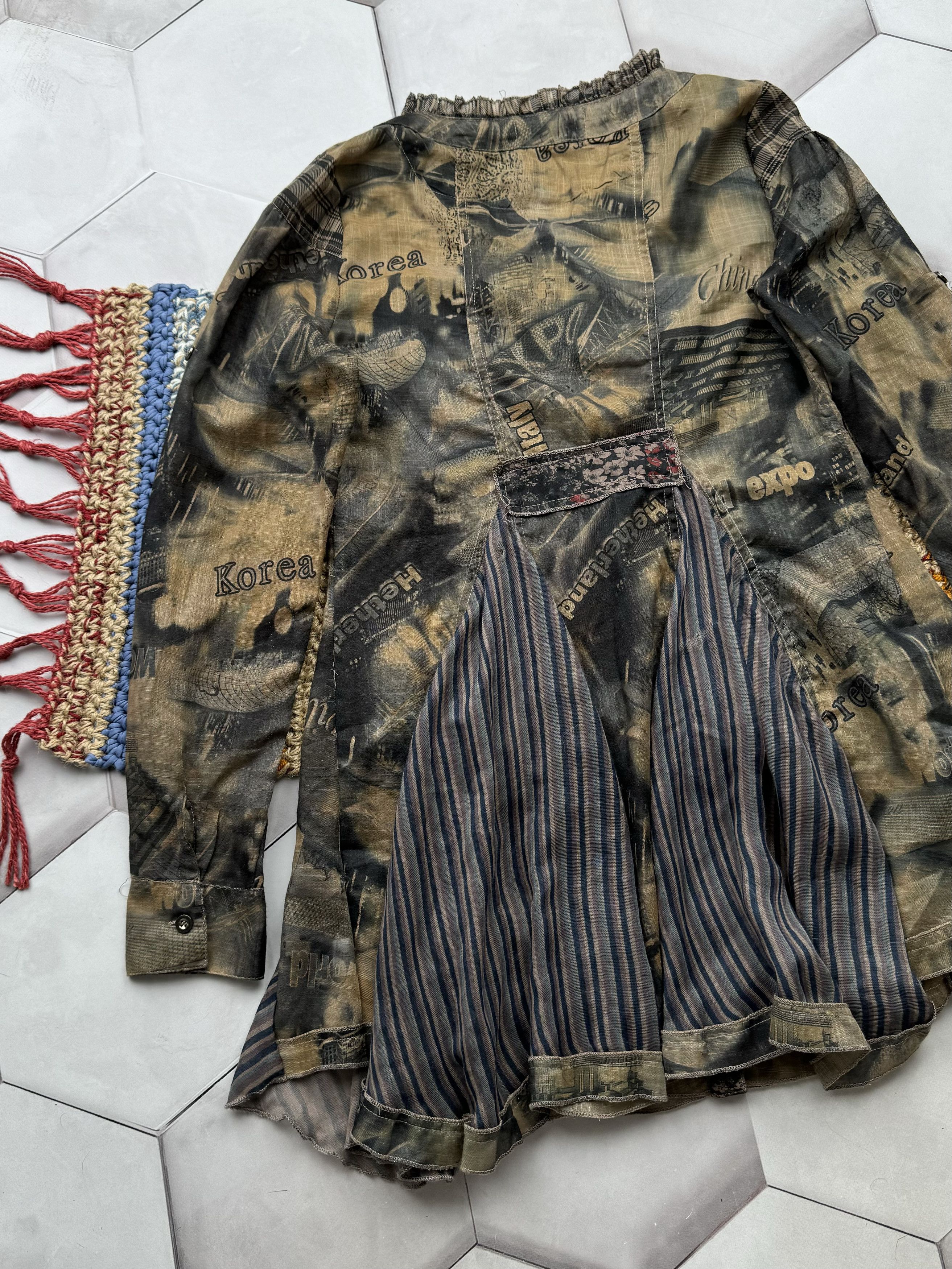 Vintage Vintage Printed Dress (E4) Size L / US 10 / IT 46 - 5 Thumbnail