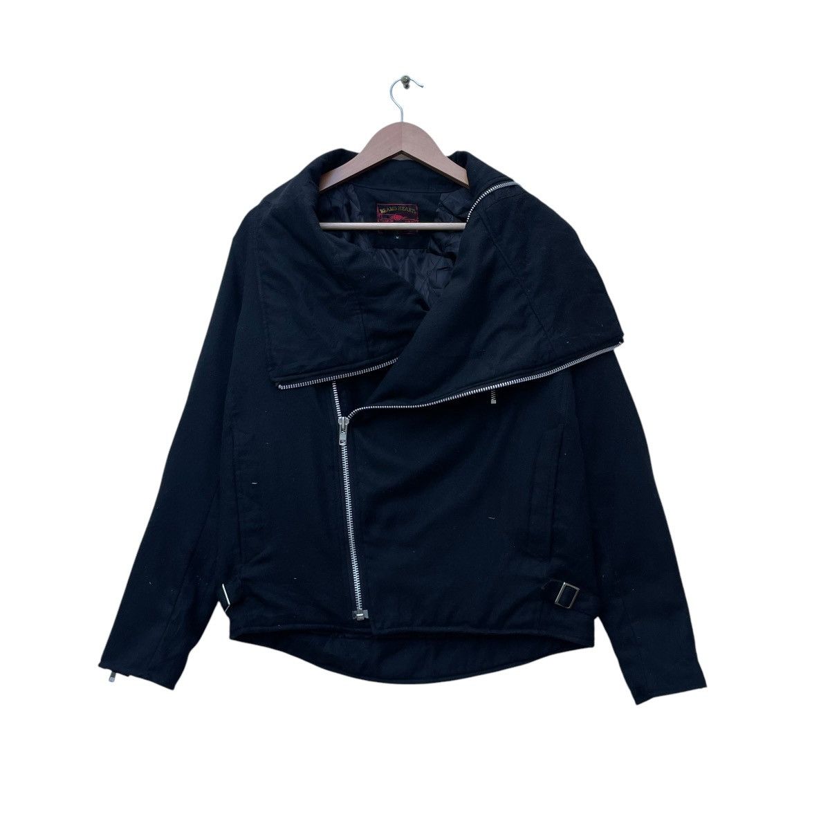 Beams Plus 💥 Japanese Brand Beams Heart Double Collar Biker Jacket Size US M / EU 48-50 / 2 - 2 Thumbnail