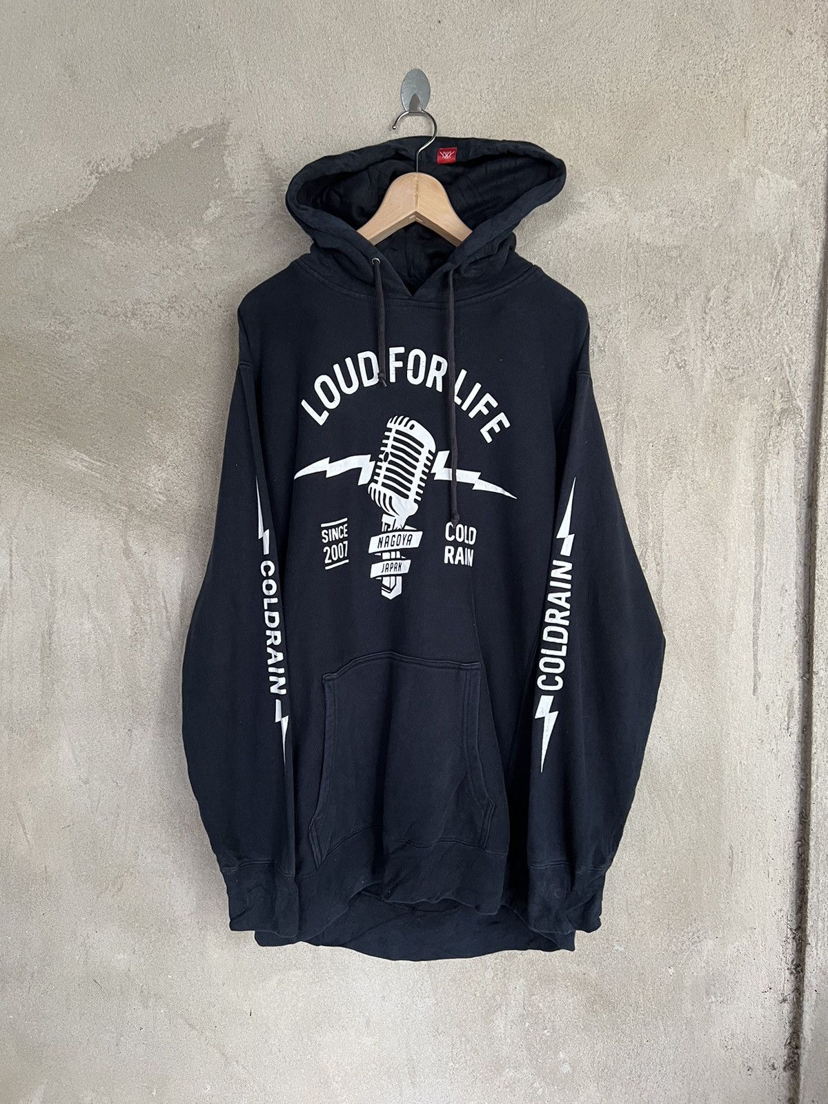 Japanese Brand Cold Rain Loud For Life Hoodies Size US XL / EU 56 / 4 - 2 Thumbnail