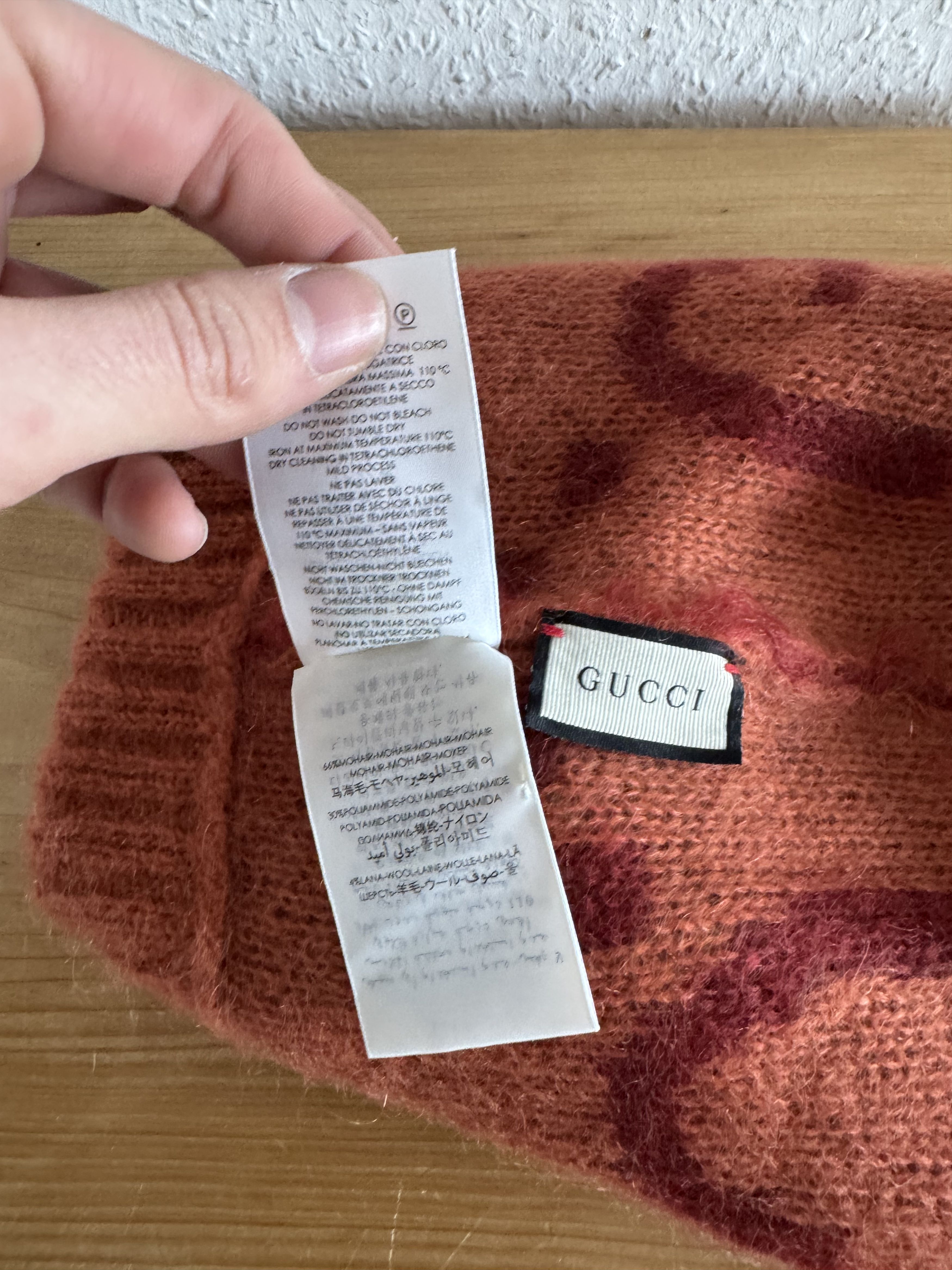 Gucci Mohair Knit Beanie Hat Size ONE SIZE - 5 Thumbnail