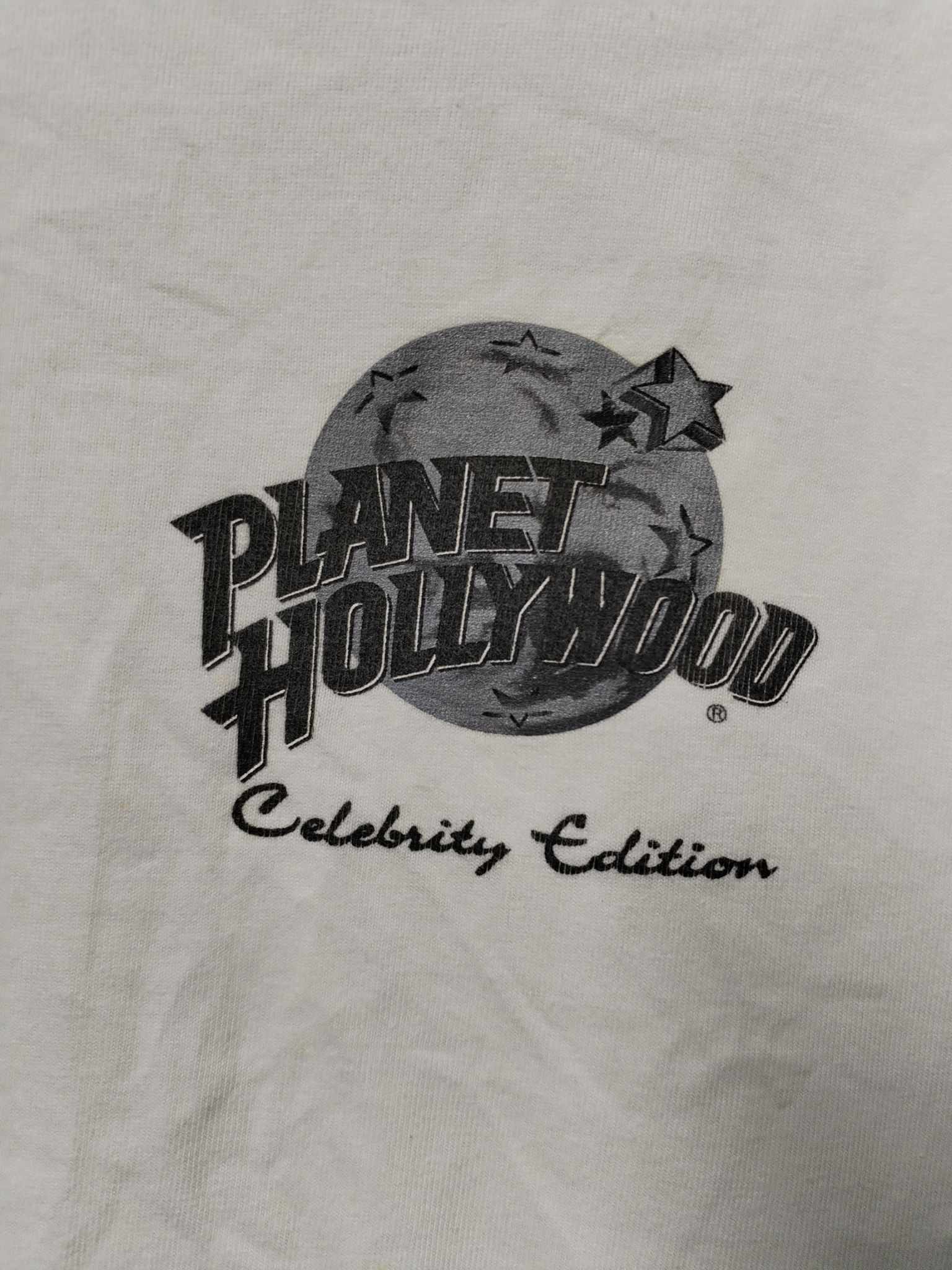 Hard Rock Cafe × Planet Hollywood × Vintage Vintage 1991 planet Hollywood Celebrity Edition very Rare Size US S / EU 44-46 / 1 - 4 Thumbnail