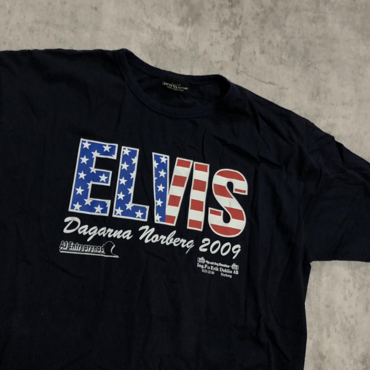 Other Elvis Presley Dagarna Norberg 2009 black cotton t-shirt Size US M / EU 48-50 / 2 - 2 Thumbnail