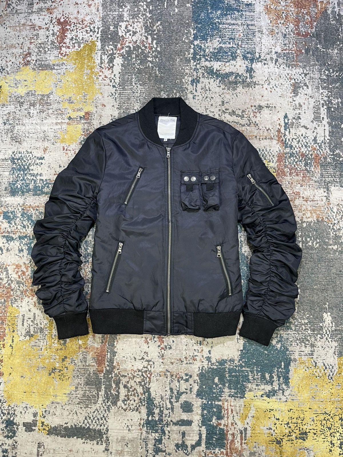 Growth By Grail Multi Pocket Creped Sleeve Bombers