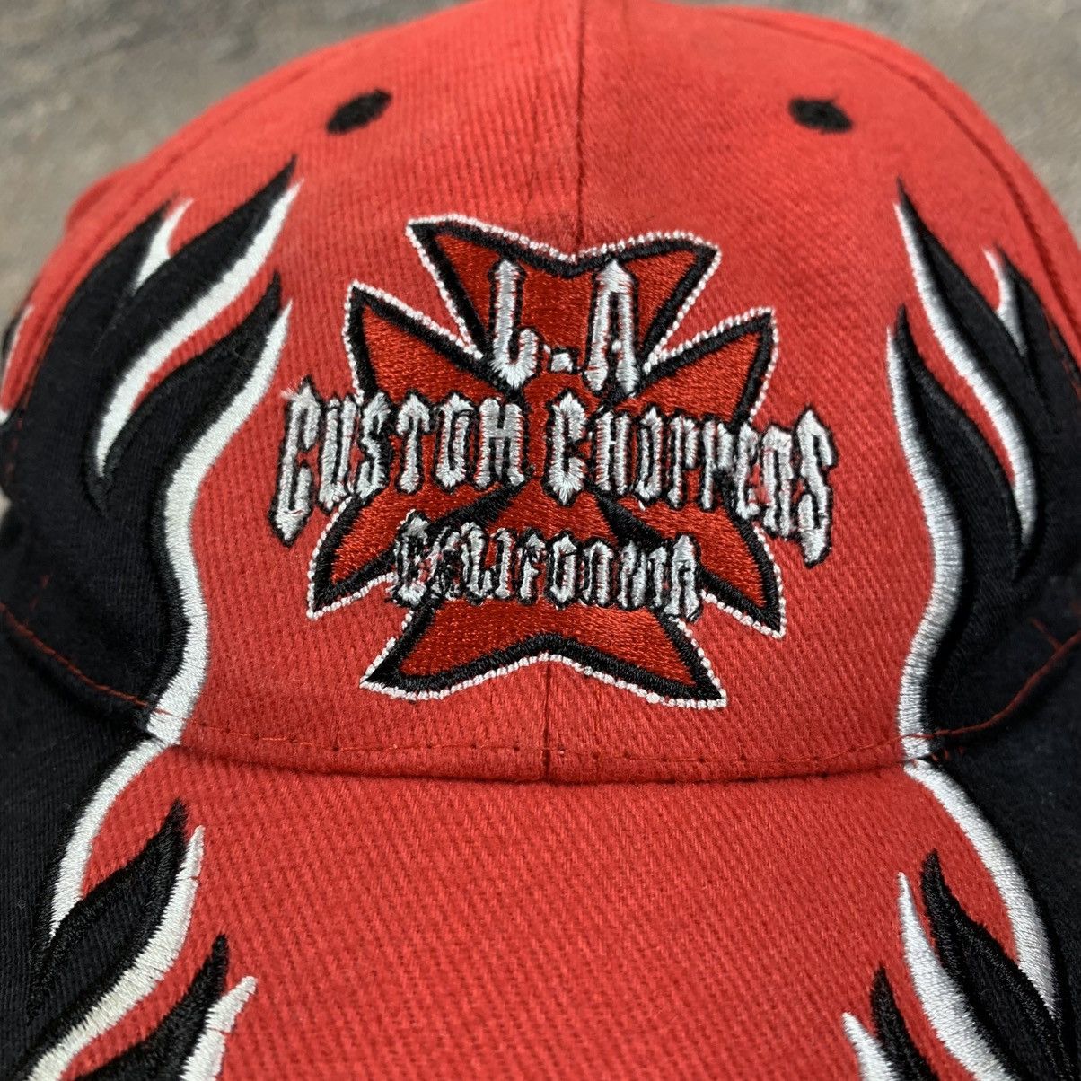 West Coast Choppers LA Custom Choppers Flame Cap Size ONE SIZE - 2 Thumbnail