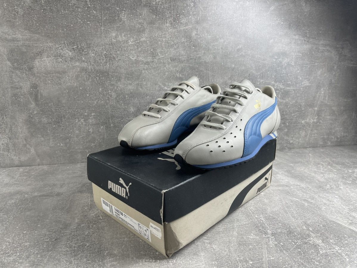Puma Vintage Puma Sprint Grey Morn Shadow Retro Track Sneakers Size US 11.5 / EU 44-45 - 9 Thumbnail