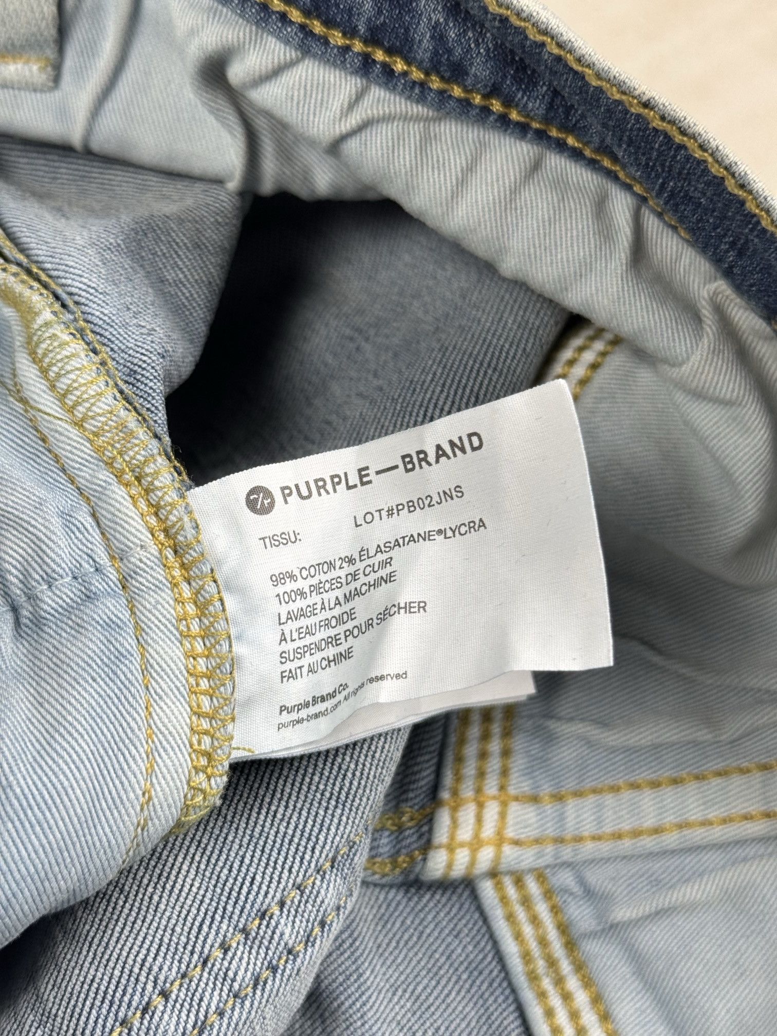 Purple Brand distressed jean 32 Size US 32 / EU 48 - 11 Thumbnail