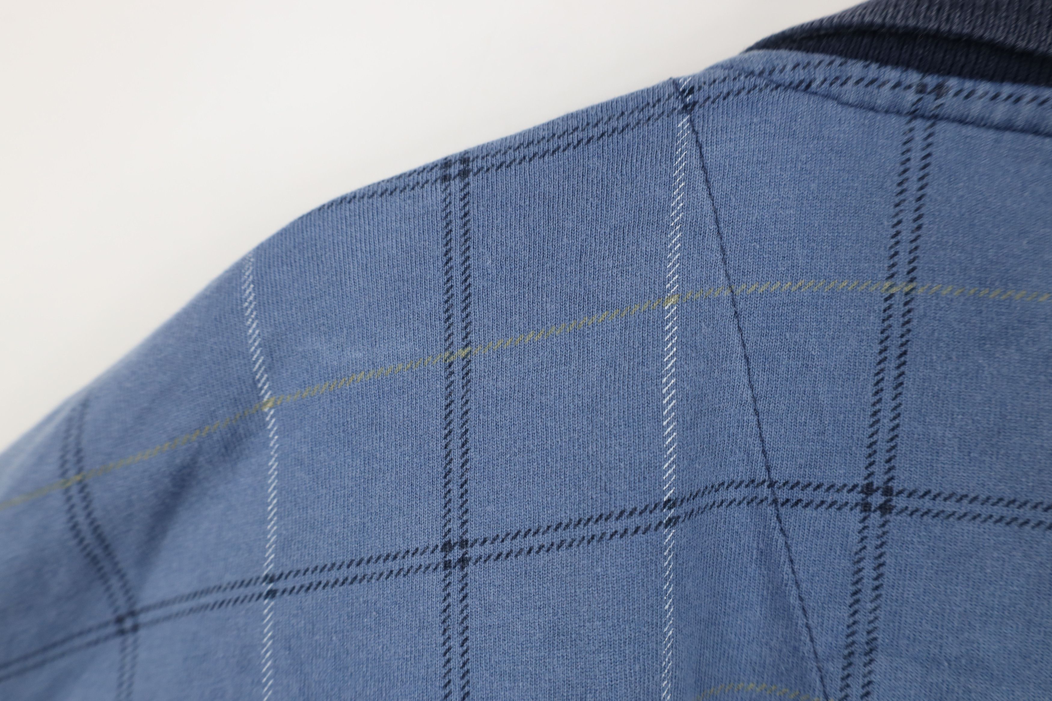 Vintage Vintage 90s Streetwear Short Sleeve Collared Golf Polo Plaid Size US XXL / EU 58 / 5 - 10 Thumbnail