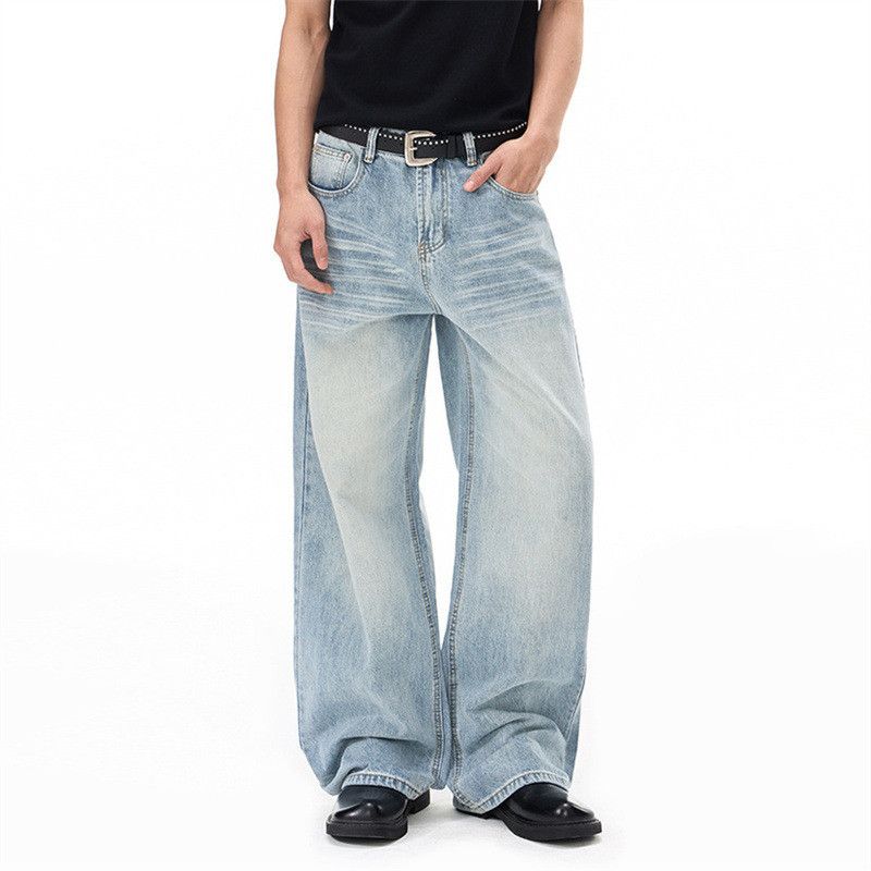 Japanese Brand American Retro Loose-Fit Straight-Leg Jeans Size US 32 / EU 48 - 1 Thumbnail