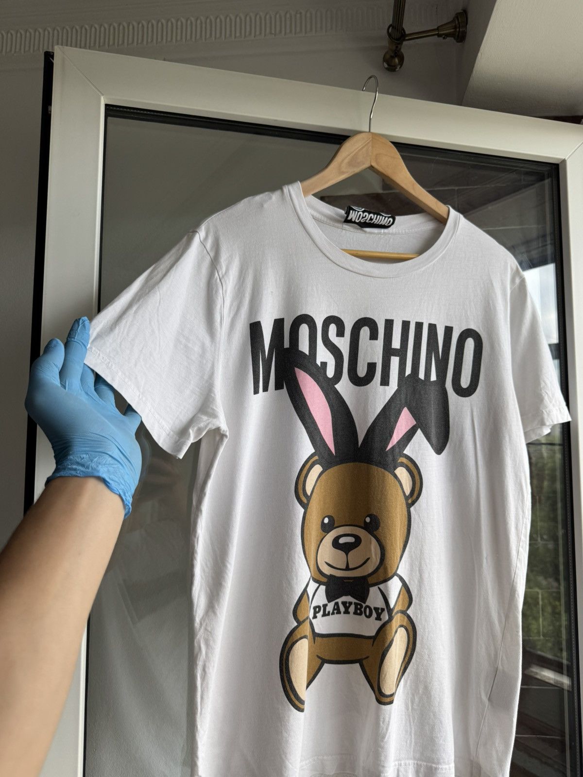Moschino Moscino X Play Boy Teddy Tshirt Size US M / EU 48-50 / 2 - 4 Thumbnail