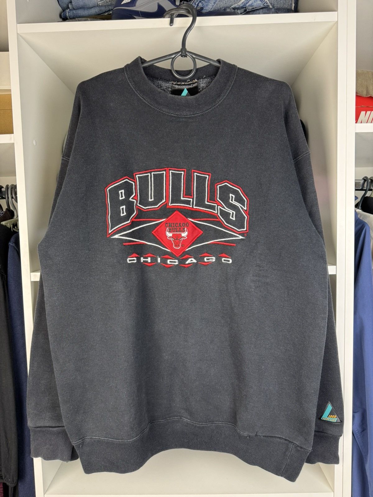 Logo Athletic Vintage Logo Athletic Chicago Bulls Sweatshirt – Made in USA Size US M / EU 48-50 / 2 - 1 Thumbnail