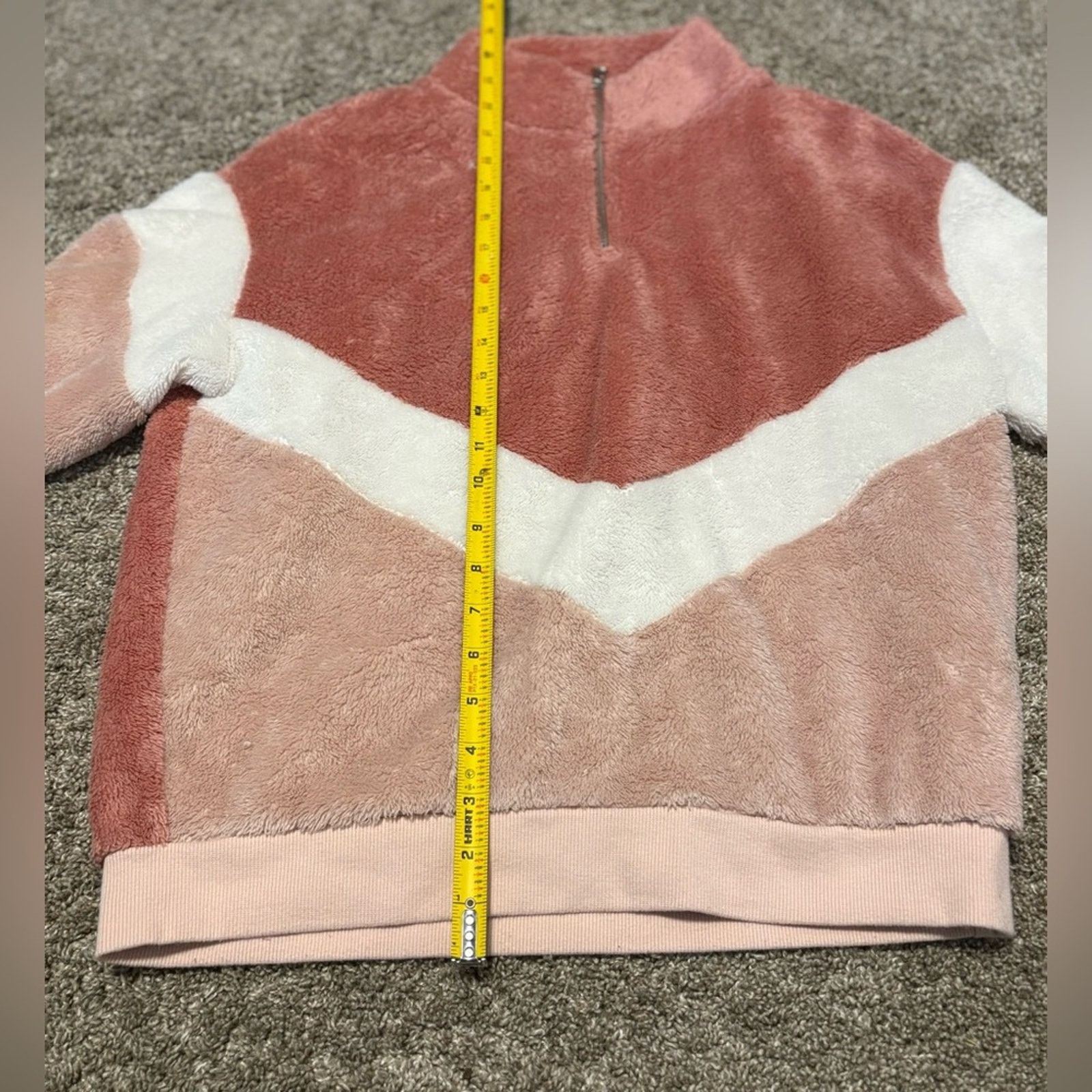 H&M (Divided by H&M) Quarter Zip Fleece Sweater: Size Small Size S / US 4 / IT 40 - 5 Thumbnail