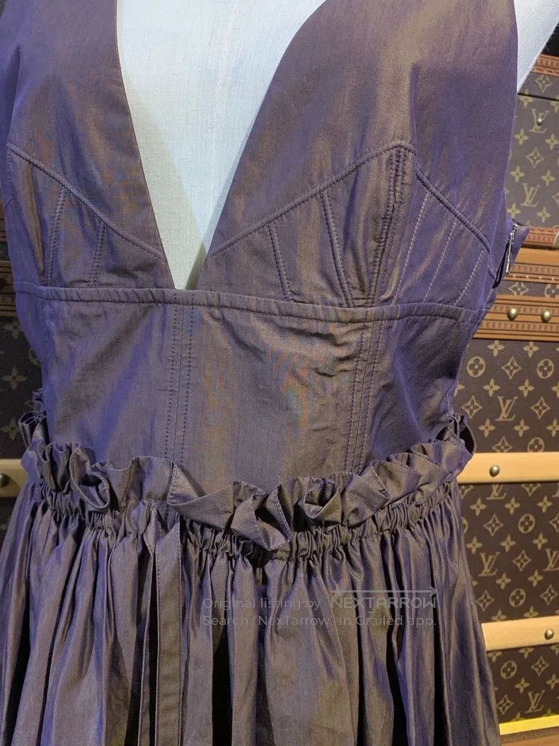 Hermes Hermes Spring/Summer Showpiece Strapless Dress Size S / US 4 / IT 40 - 4 Thumbnail