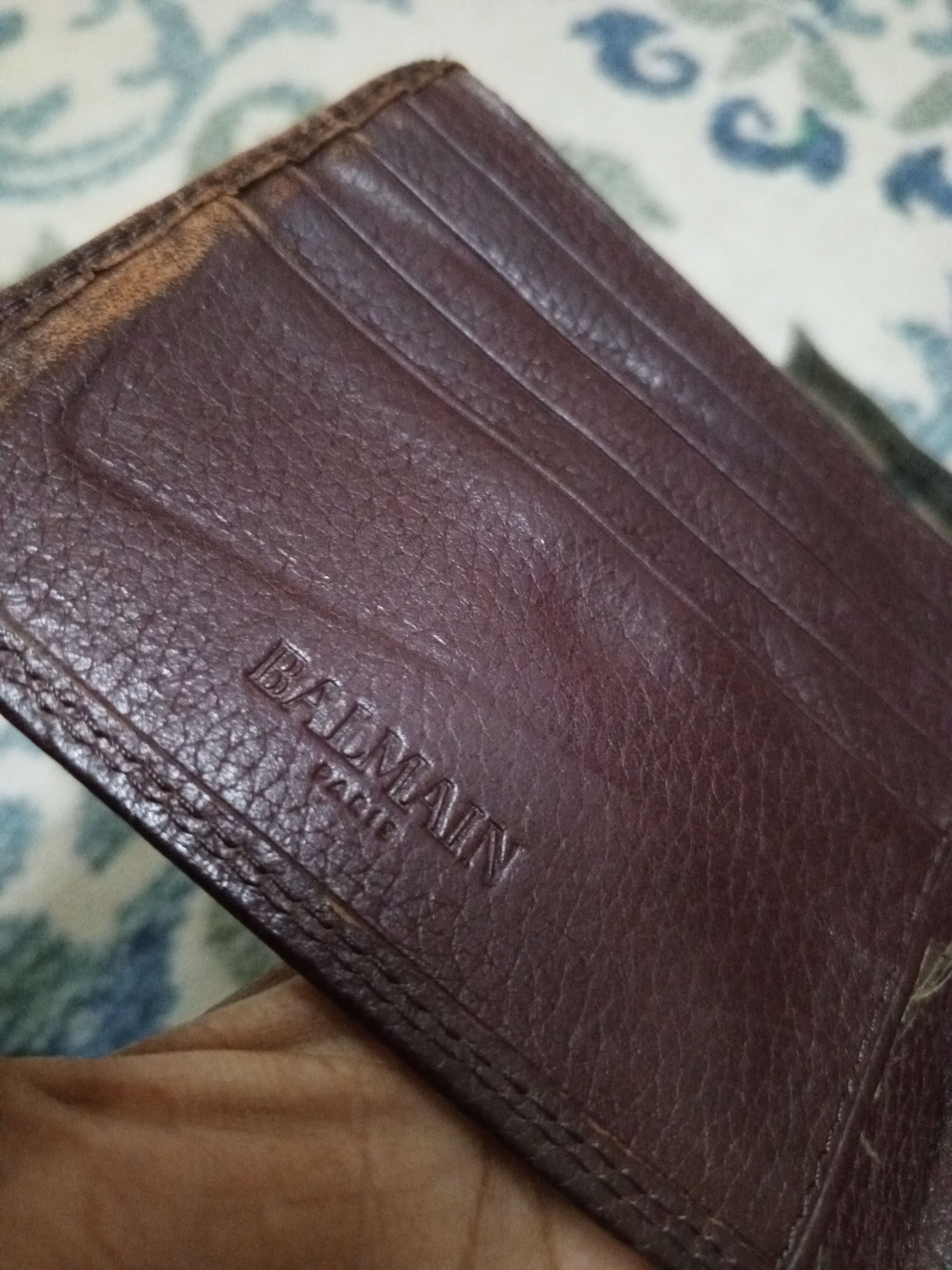 Balmain Leather Balmain brown wallets Size ONE SIZE - 7 Thumbnail