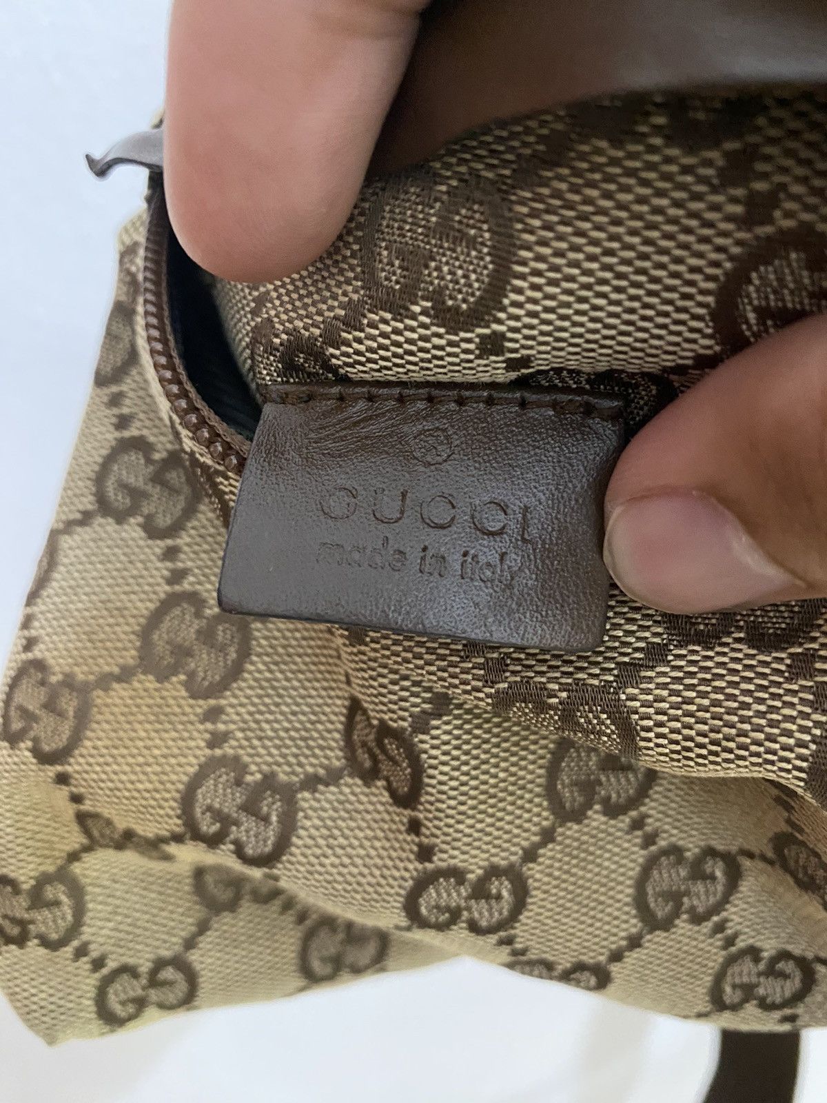 Gucci Gucci Monogram Crossbody Belt Waist Bag Size ONE SIZE - 10 Thumbnail