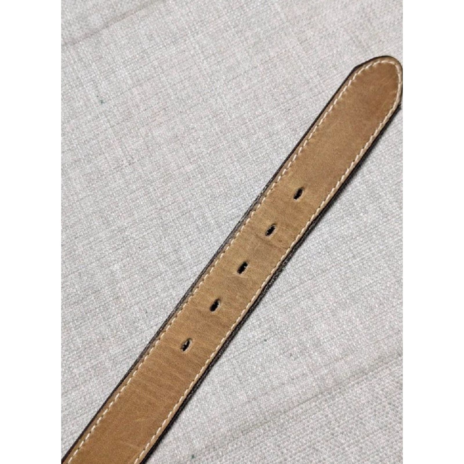 Vintage VINTAGE Nocona belt western belt 1-1/8" cowhide leather brown Men 30 US Made cowboy belt 29/30 Western Mens Brown Nocona belt Size 30 - 6 Thumbnail
