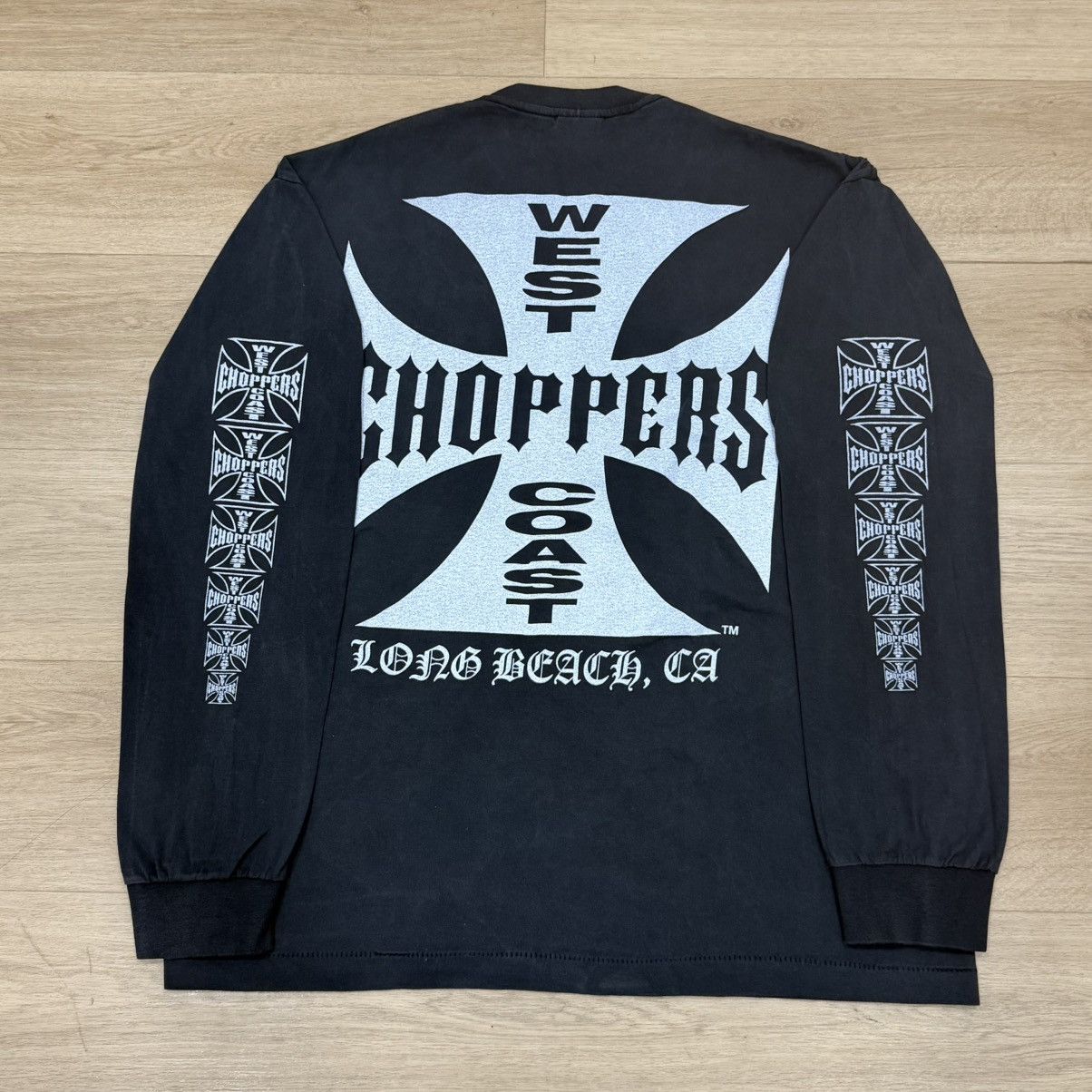 Vintage West Coast Choppers Rare Mooneyes Long Sleeve T | Grailed