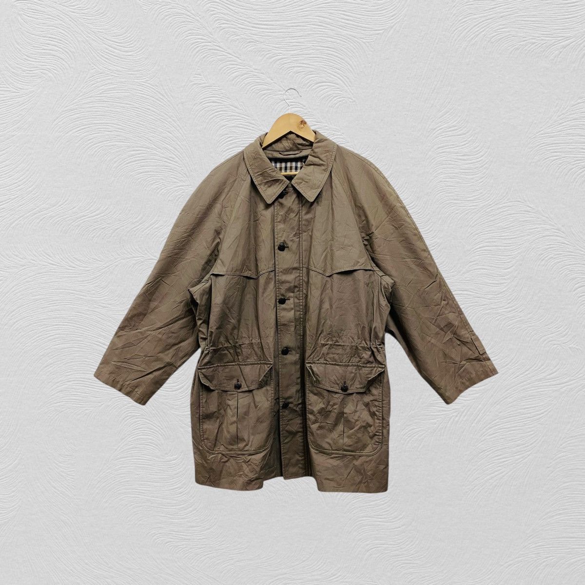 Aquascutum Vintage aquascutum trench coat jacket Size US XL / EU 56 / 4 - 1 Thumbnail
