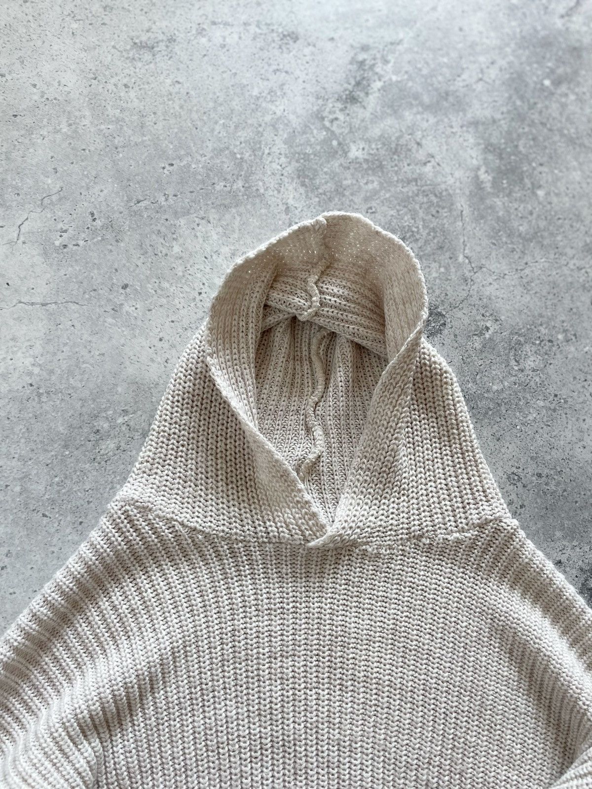 Diesel Diesel Black Gold Distressed Knitted Oversize Hoodie Size M / US 6-8 / IT 42-44 - 8 Thumbnail
