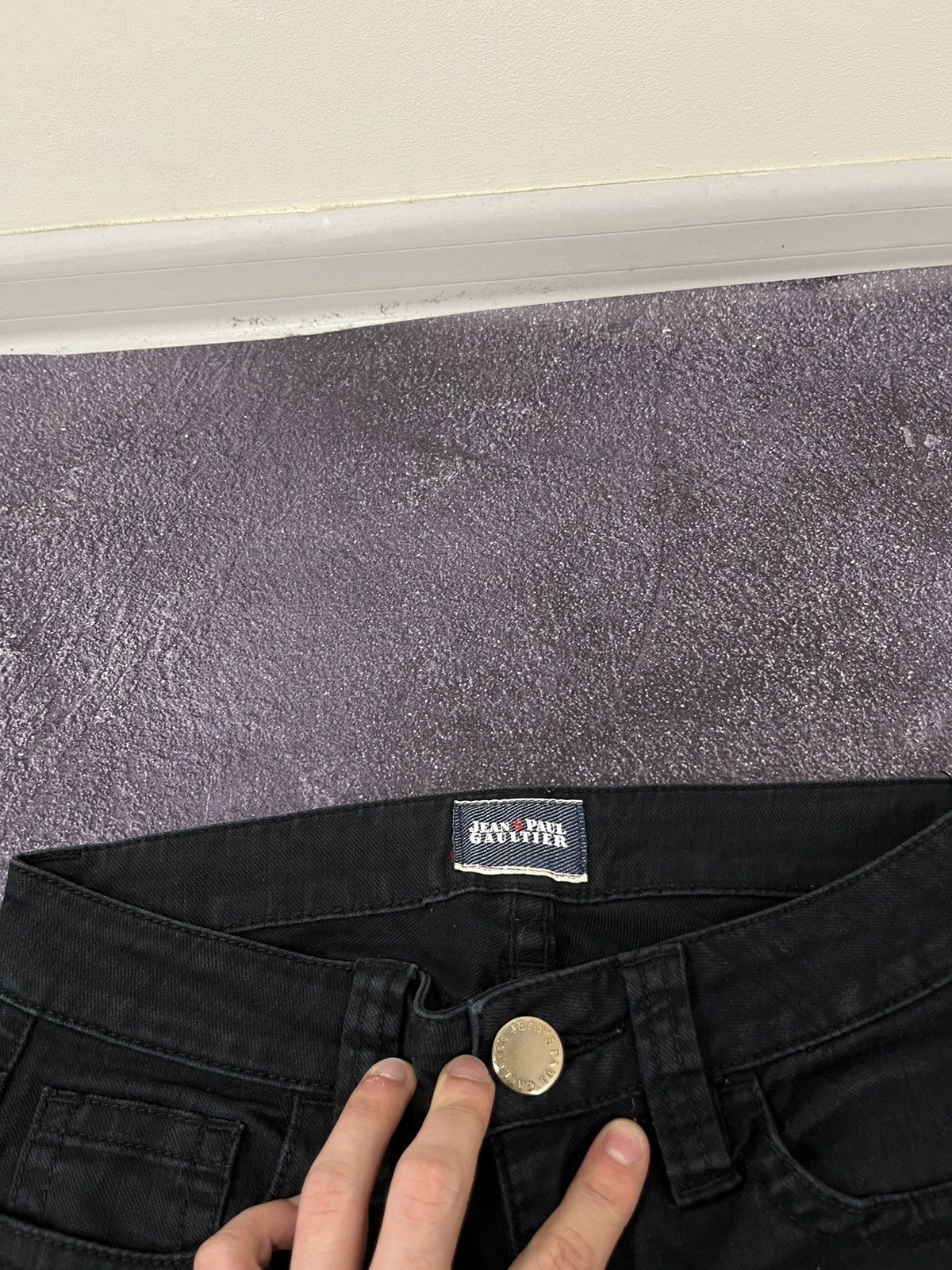Jean Paul Gaultier Vintage Jean Paul Gaultier Rare Avant Garde Y2K Skinny Jeans Size US 26 / EU 42 - 8 Thumbnail